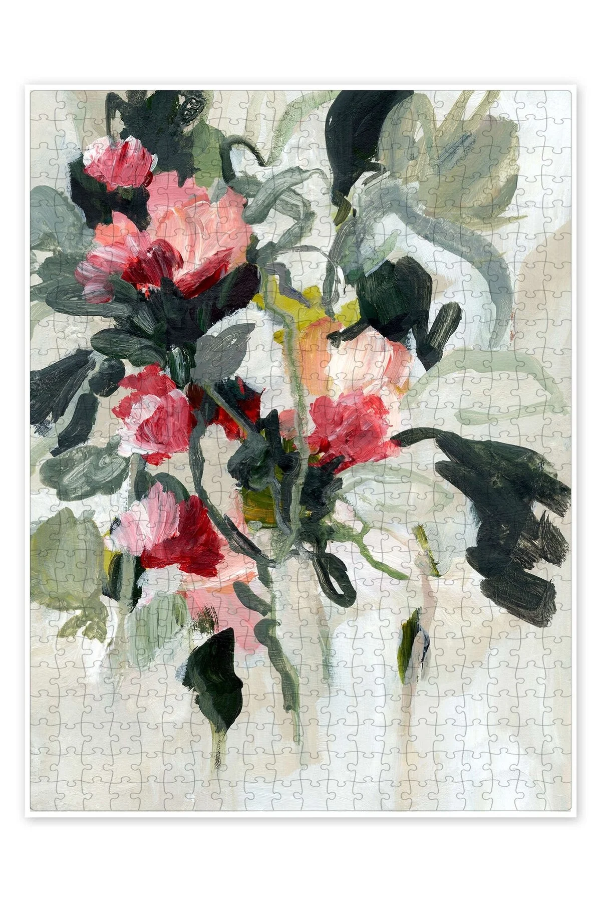 پازل 500 تکه اره منبت کاری مویی ETANGLED BLOSSOM II با موضوع هنر انتزاعی بوهمیایی از ترکیه Jeronkarji