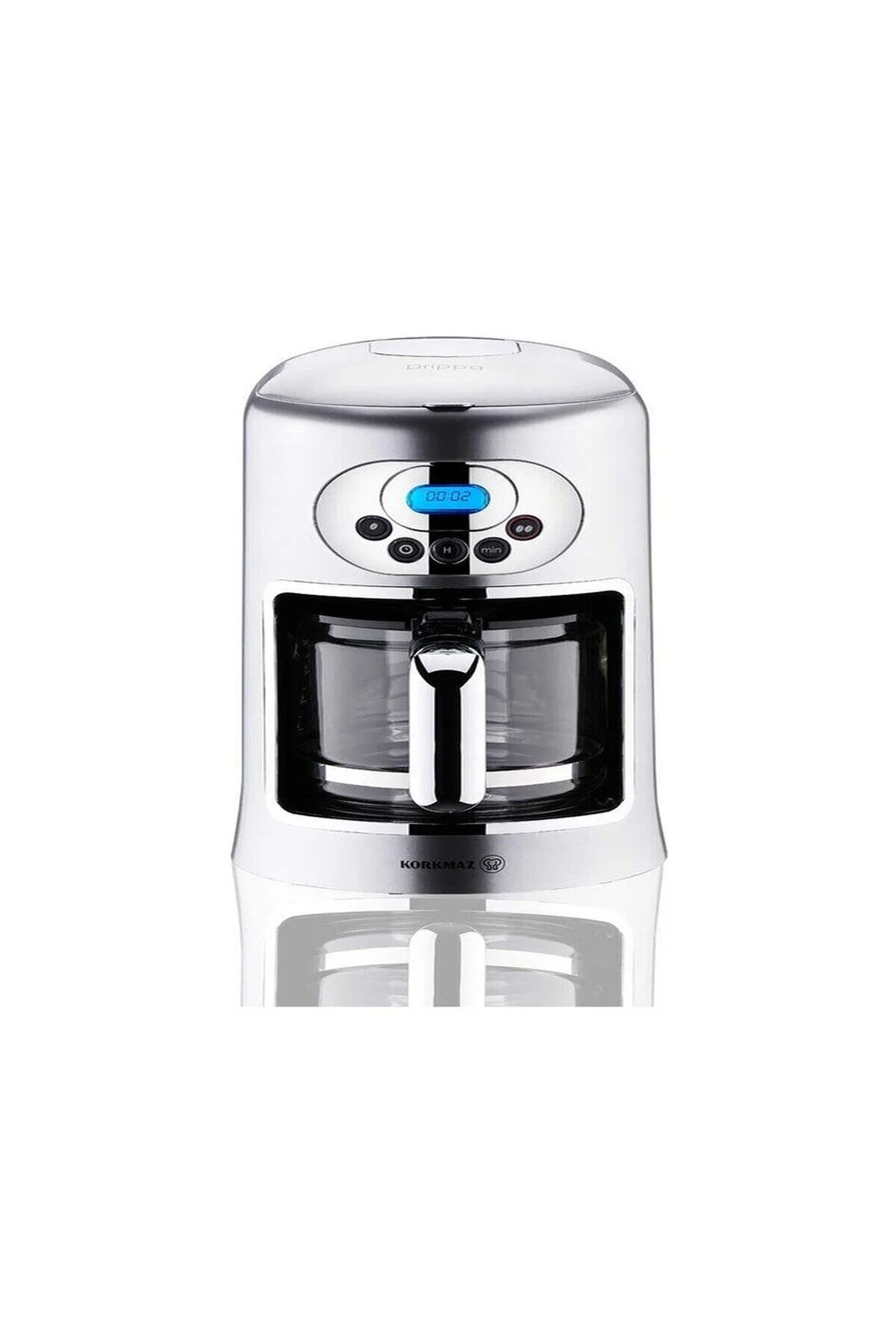 قهوه ساز فیلتری DRIPPA LCD A866 02 900 W FILTER MACHINE INOX KORKMAZ