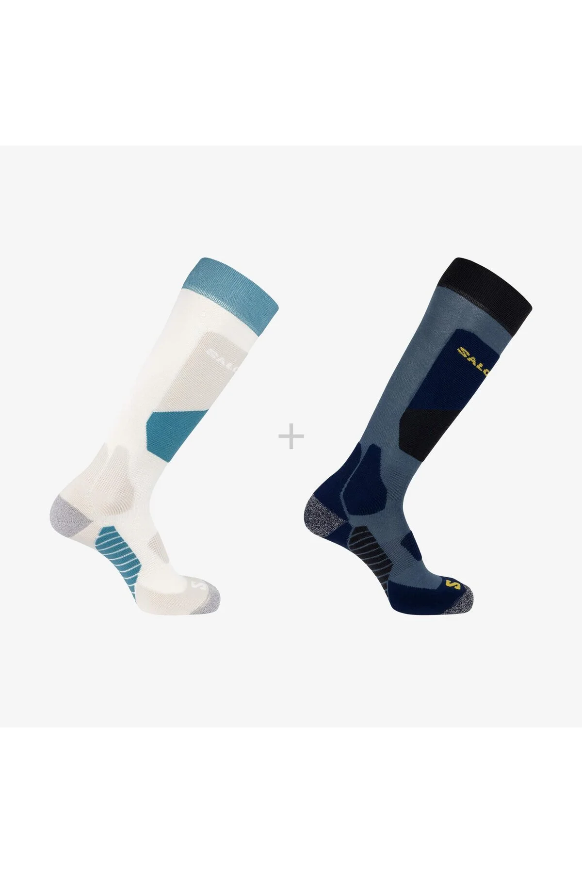 مردانه و زنانه S ACCESS SKI SOCKS COPEN BLUE Salomon