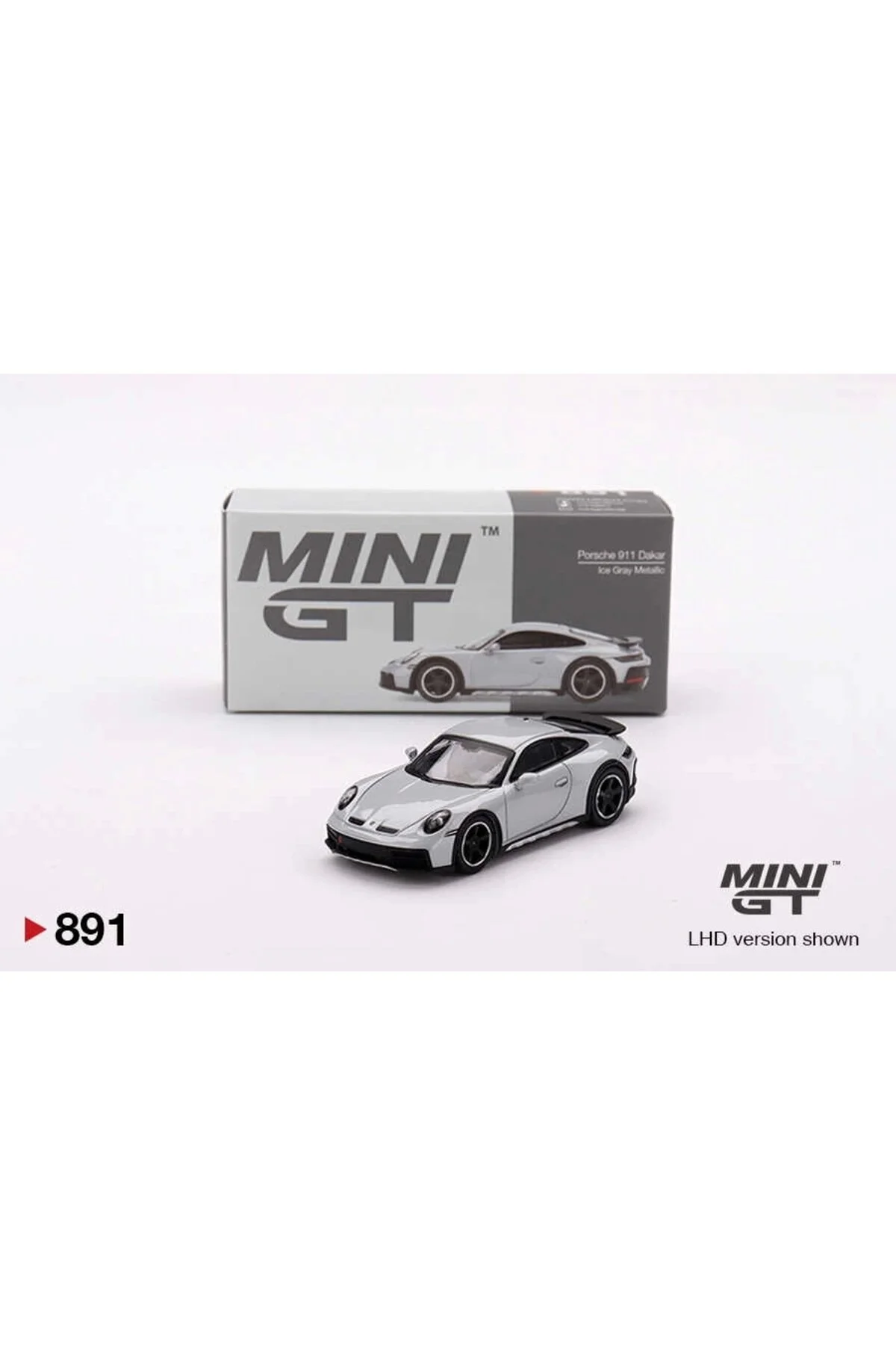 مدل خودرو 1 64 PORSCHE 911 DAKAR ICE GREY METALLIC MGT00891 اورجینال Genel Markalar