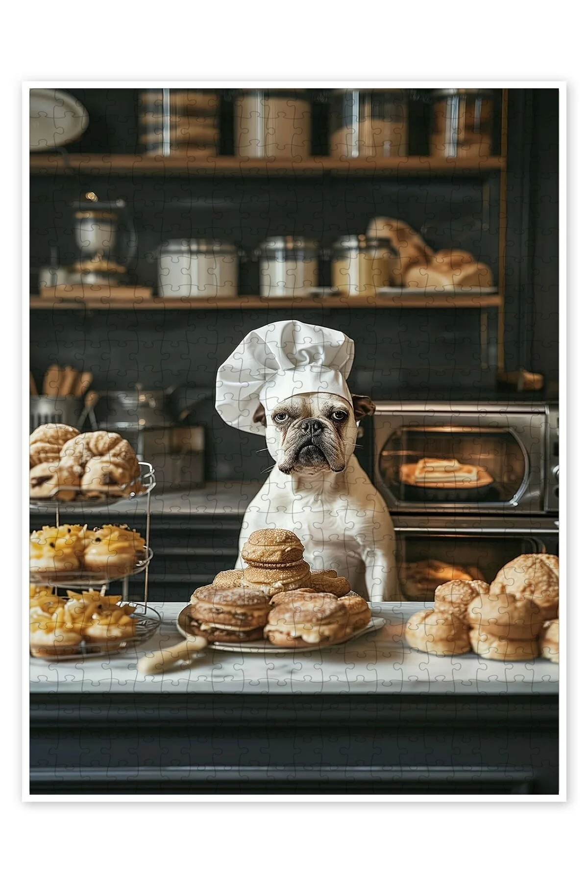 پازل BAKER 500 PIECE FAVORITE PUZZLE CAT DOG با موضوع طبیعت و حیوانات جنگل از ترکیه Jeronkarji