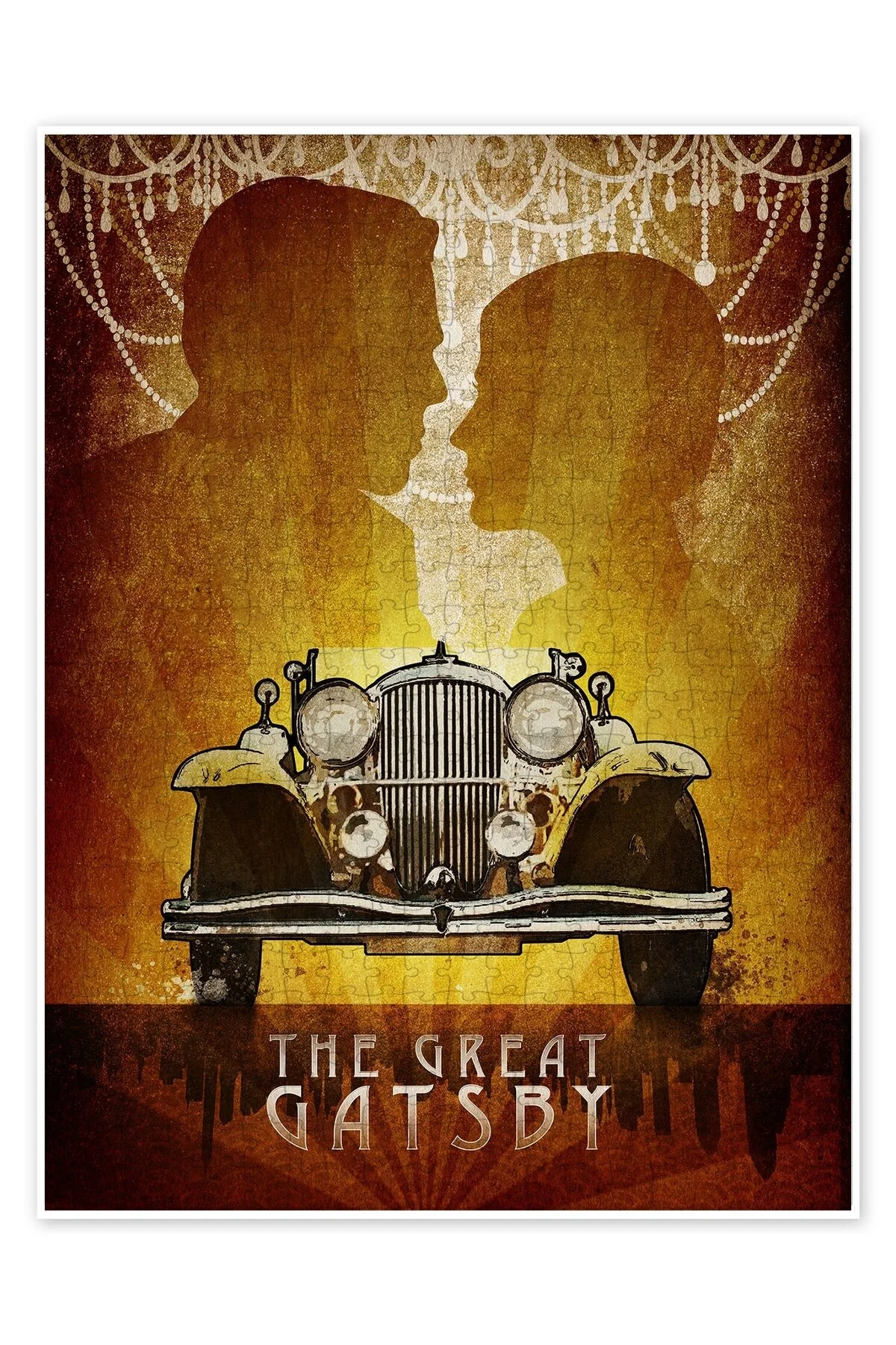 پازل THE GREAT GATSBY 500 PIECE JIGSAW PUZZLE با موضوع فیلم کلاسیک از ترکیه Jeronkarji