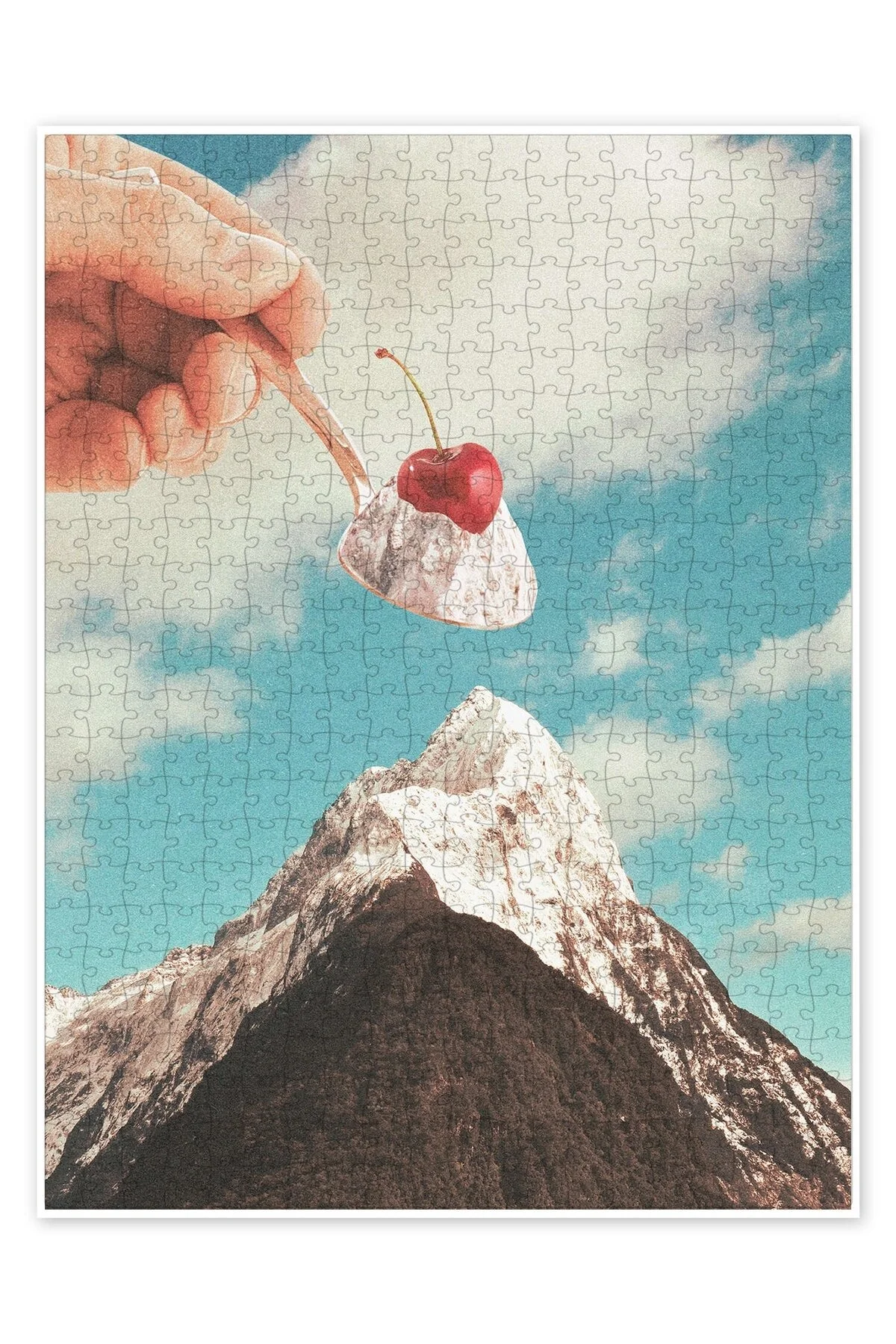 پازل ICE CREAM SUMMIT 500 PIECE PAUSE اره منبت کاری مویی آشپزخانه با تم مخصوص بزرگسالان از ترکیه Jeronkarji