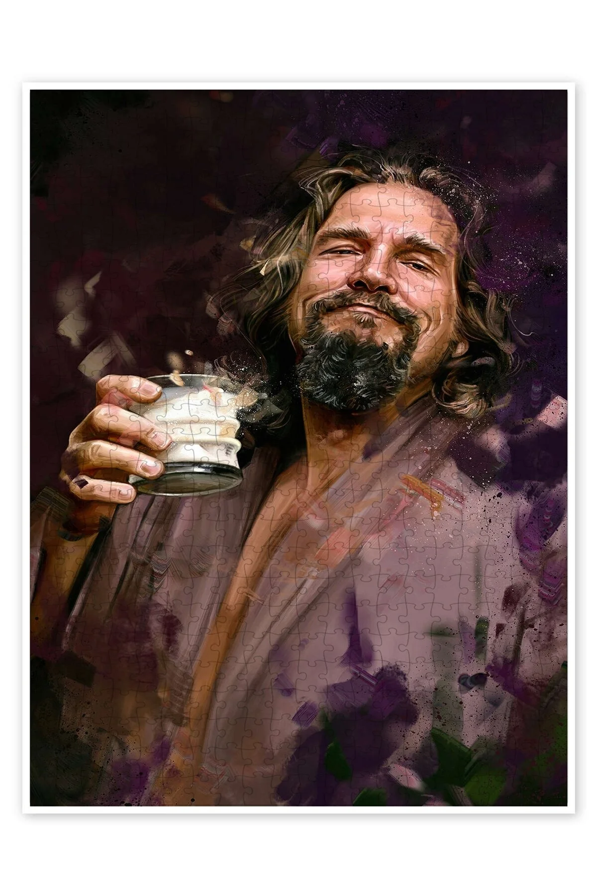 پازل THE BIG LEBOWSKI 500 PIECE JIGSAW PUZZLE با موضوع فیلم کلاسیک از ترکیه Jeronkarji