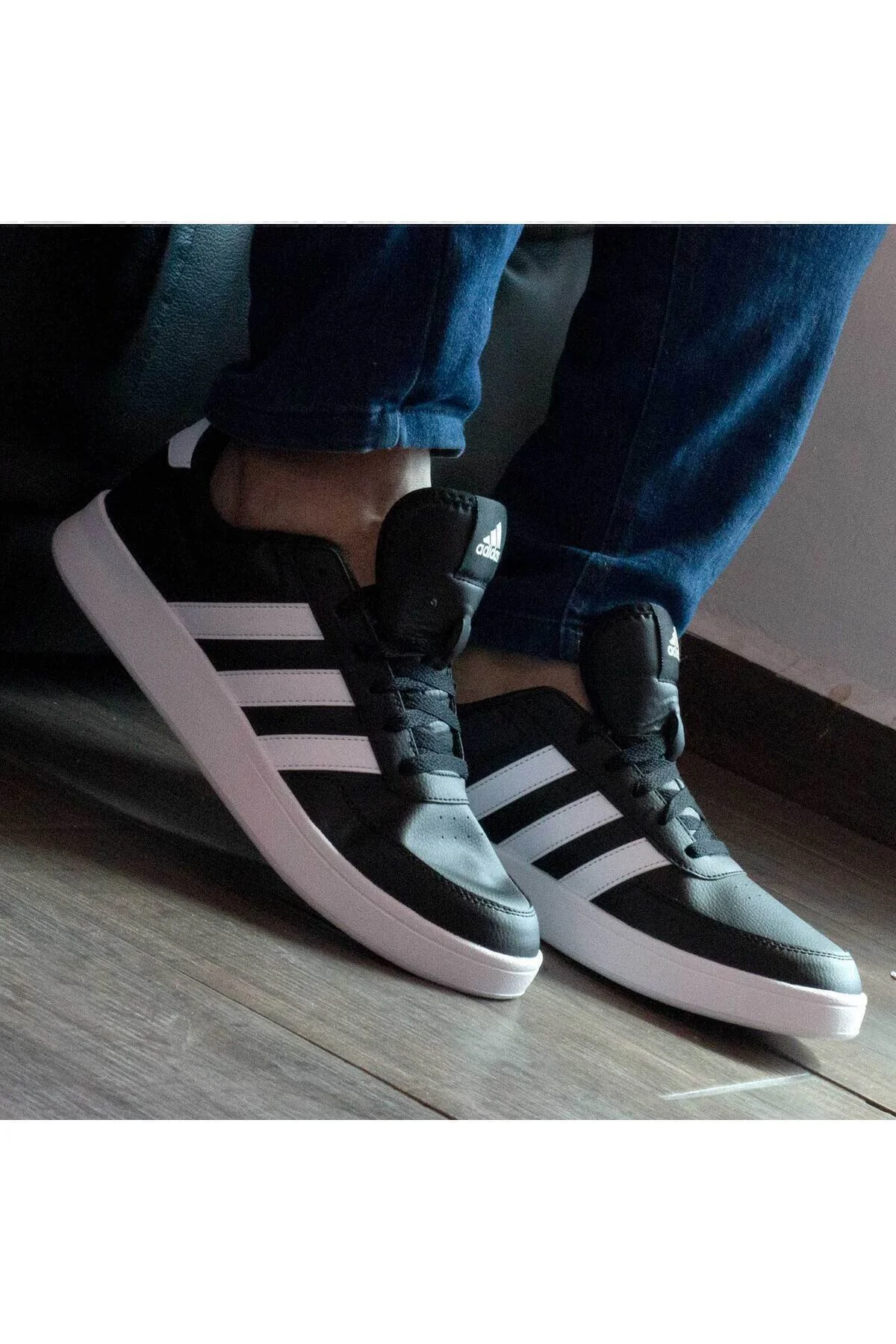 اسنیکر مردانه BREAKNET 2.0 کفش روزانه HP9425 سیاه آدیداس adidas