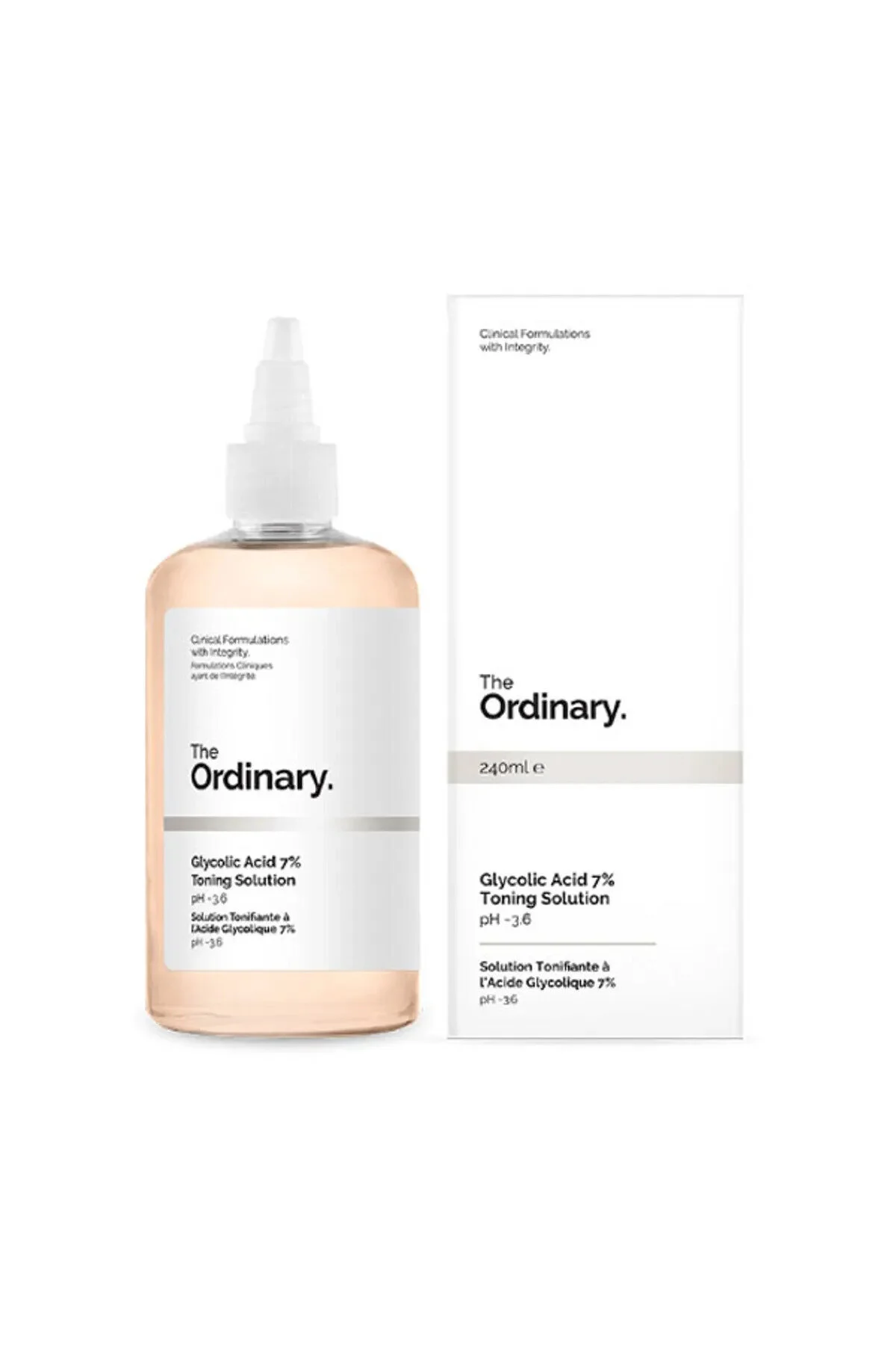 تونر لایه بردار و روشن کننده 240 میلی لیتر اوردینری The Ordinary
