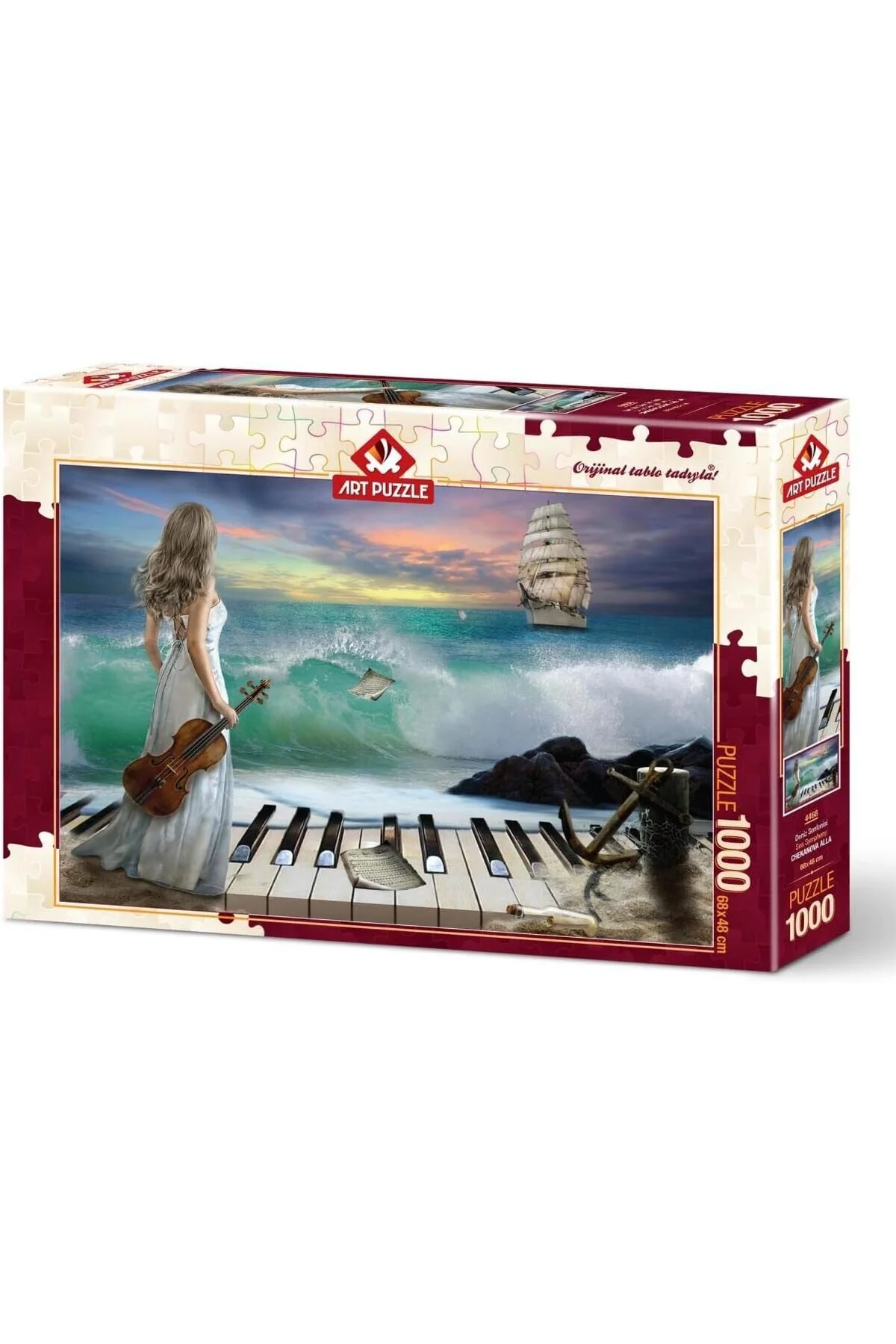 لگو پازل قطعه SEA SYMPHONY 1000 اورجینال ارت Art Puzzle