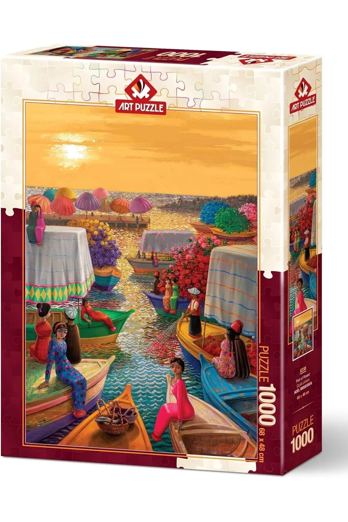 لگو پازل گل بندر 1000 اورجینال ارت Art Puzzle