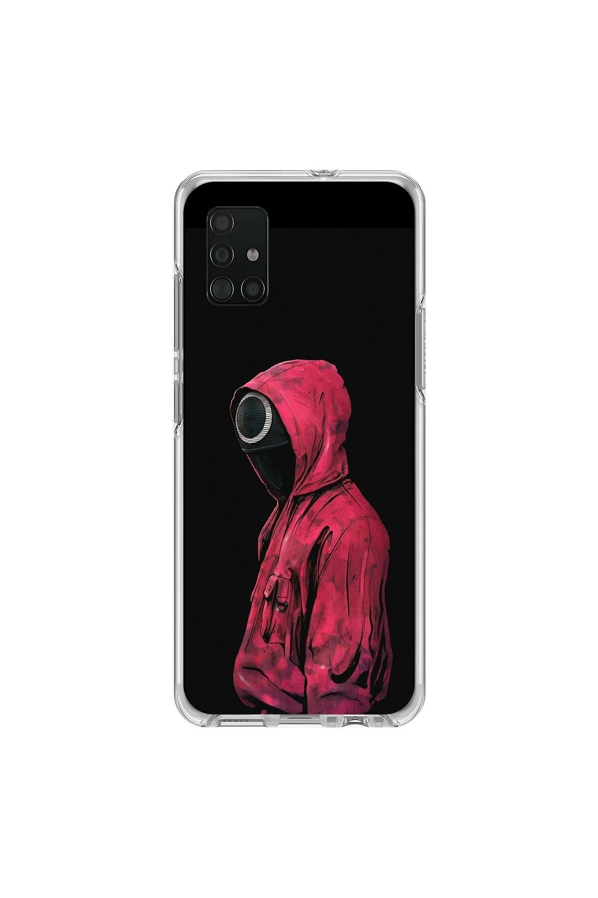 کاور و قاب شفاف سامسونگ GALAXY A71 سازگار با طراحی بازی ماهی مرکب Dali Design
