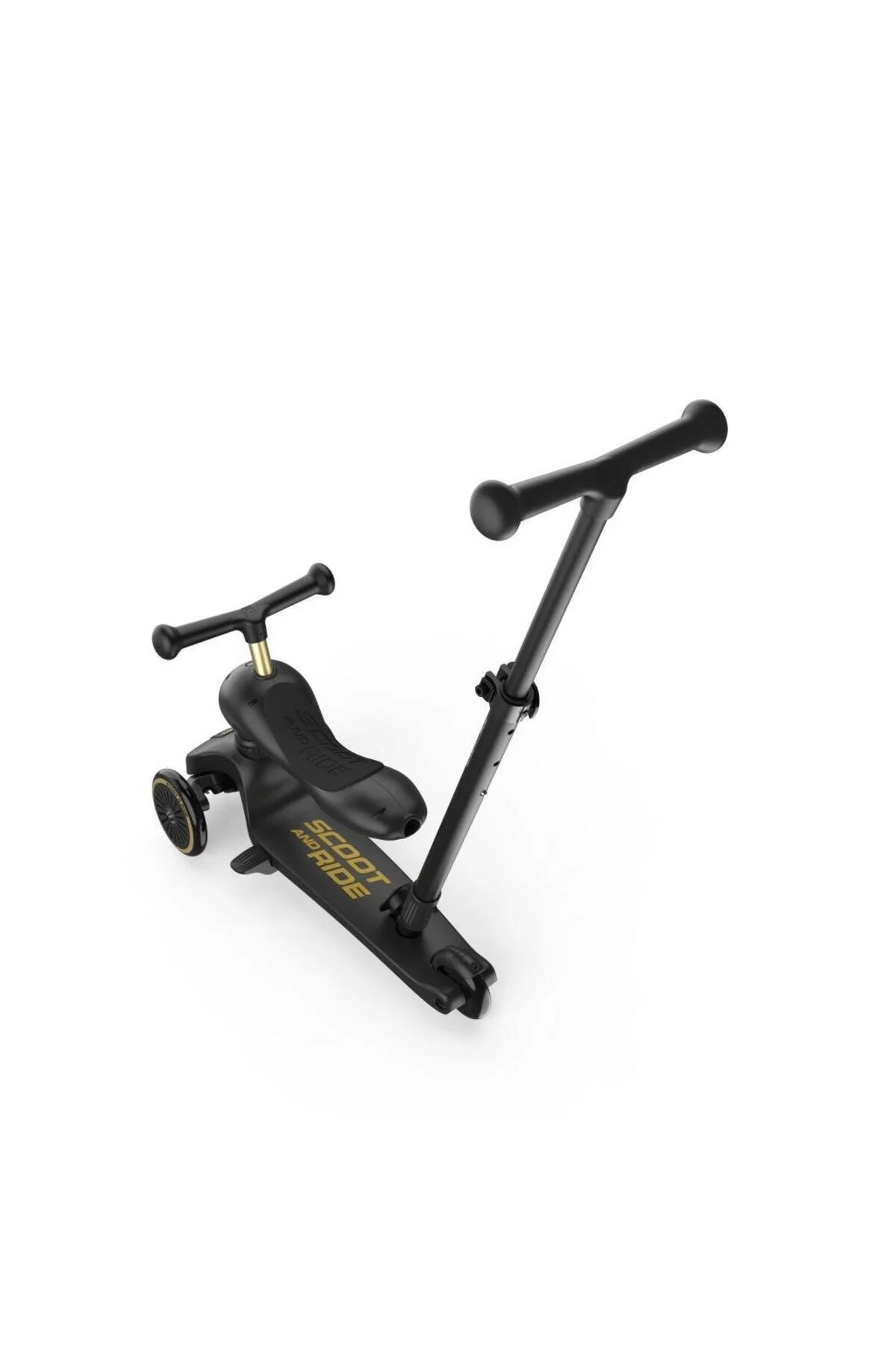 اسکوتر کودکان PUSH AND GO CHILD WITH PARENTAL CONTROL BLACK & GOLD LIMITED EDITION 240527 00089 از ترکیه SCOOT AND RIDE