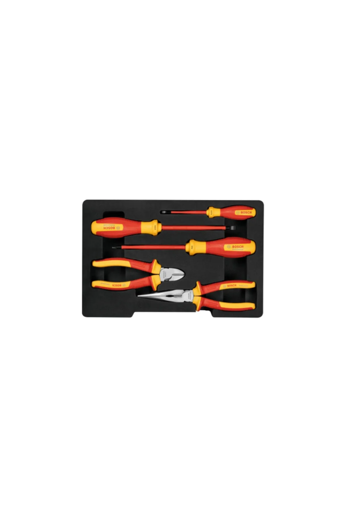 پیچ گوشتی ابزار دستی VDE MIXED SET 5 PIECES 1600A02NG2 بوش Bosch