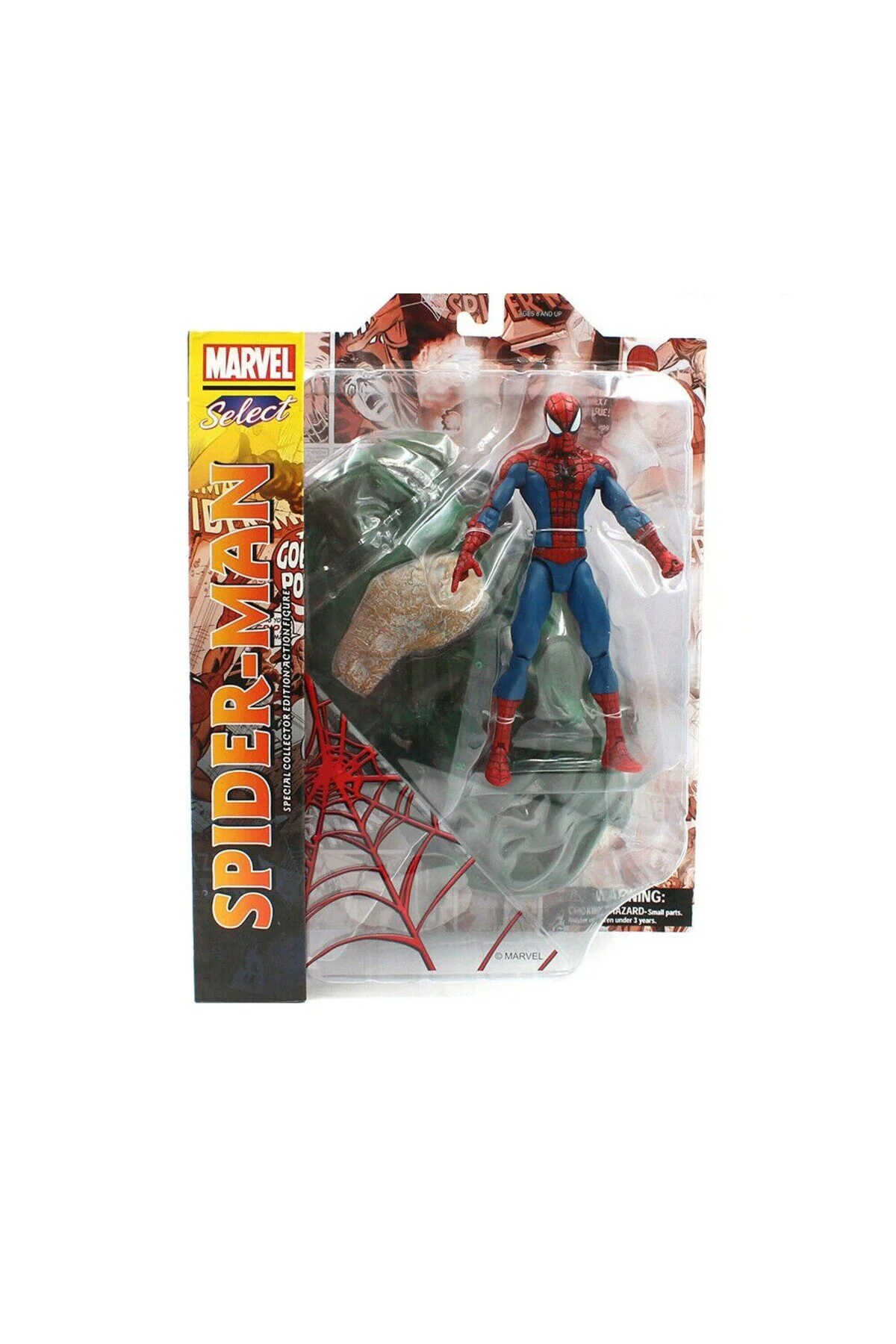 فیگور MARVELS SELECT SPIDER MAN 7 اینچی 18 سانتی متری اکشن DIAMOND TOYS FIGURE Diamond Select Toys