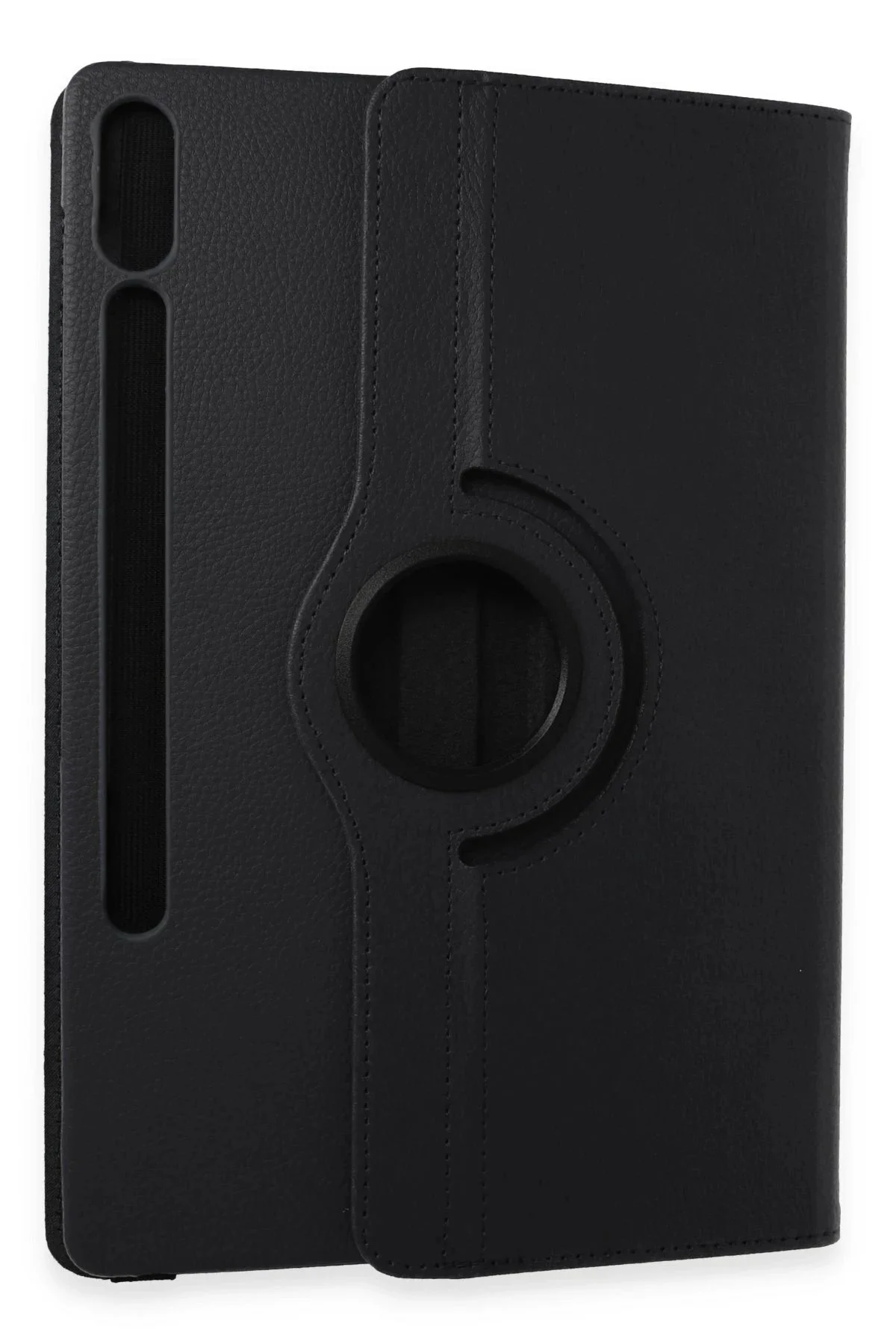 کاور تبلت قاب چرمی SAMSUNG GALAXY TAB S9 FE PLUS 12.4 CASE 360 ​​ مشکی CepteToptan