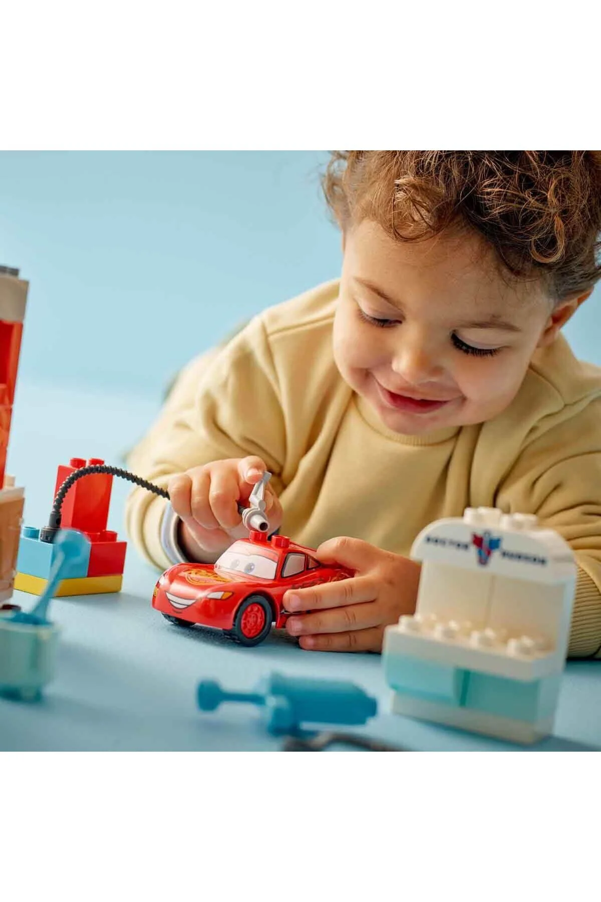 لگو و اسباب بازی های ساخت محور اتومبیل DUPLO DISNEY PIXAR از گاراژ DOC MCQUEEN'S تا 10456 2 سال بیشتر بازدید می کنند LEGO