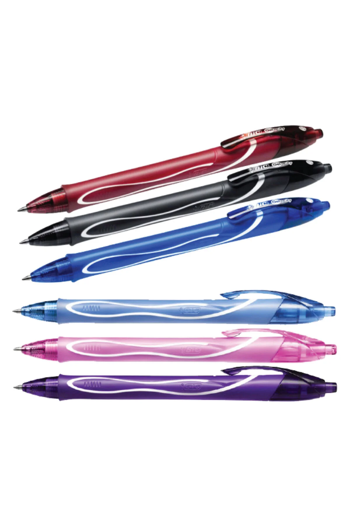خودکار ژله ای FAST GEL PEN 0 7MM تمام رنگ 6 بیک Bic