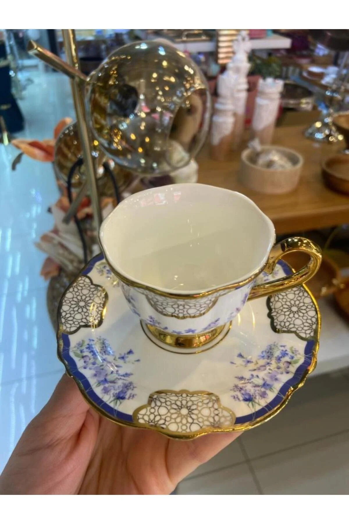 فنجان قهوه TIMEO TERESA 6 PERSON CUP PATTERN1 آجار ACAR