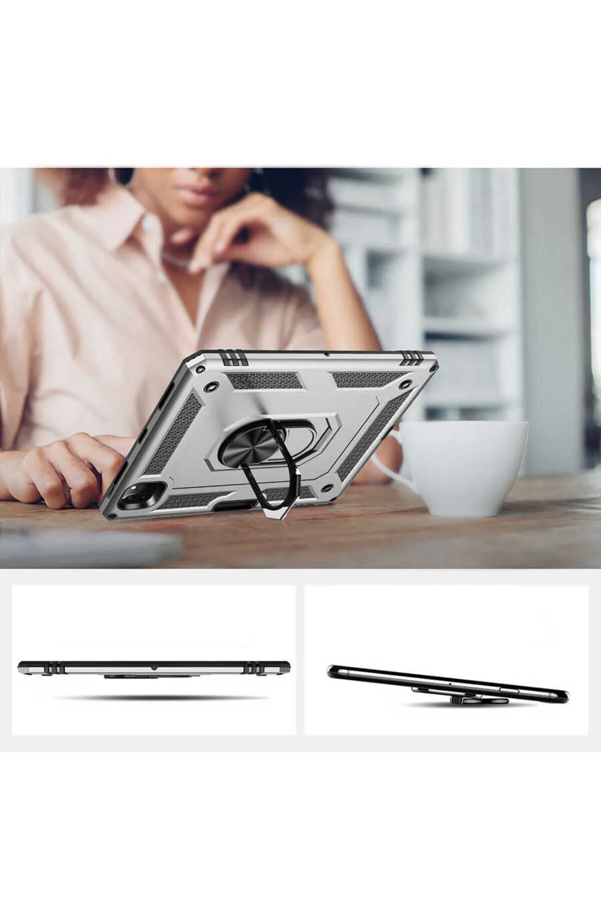 کاور تبلت IPAD PRO 11 نسل دوم سازگار با VEGA COVER مشکی Tılsım Tekno