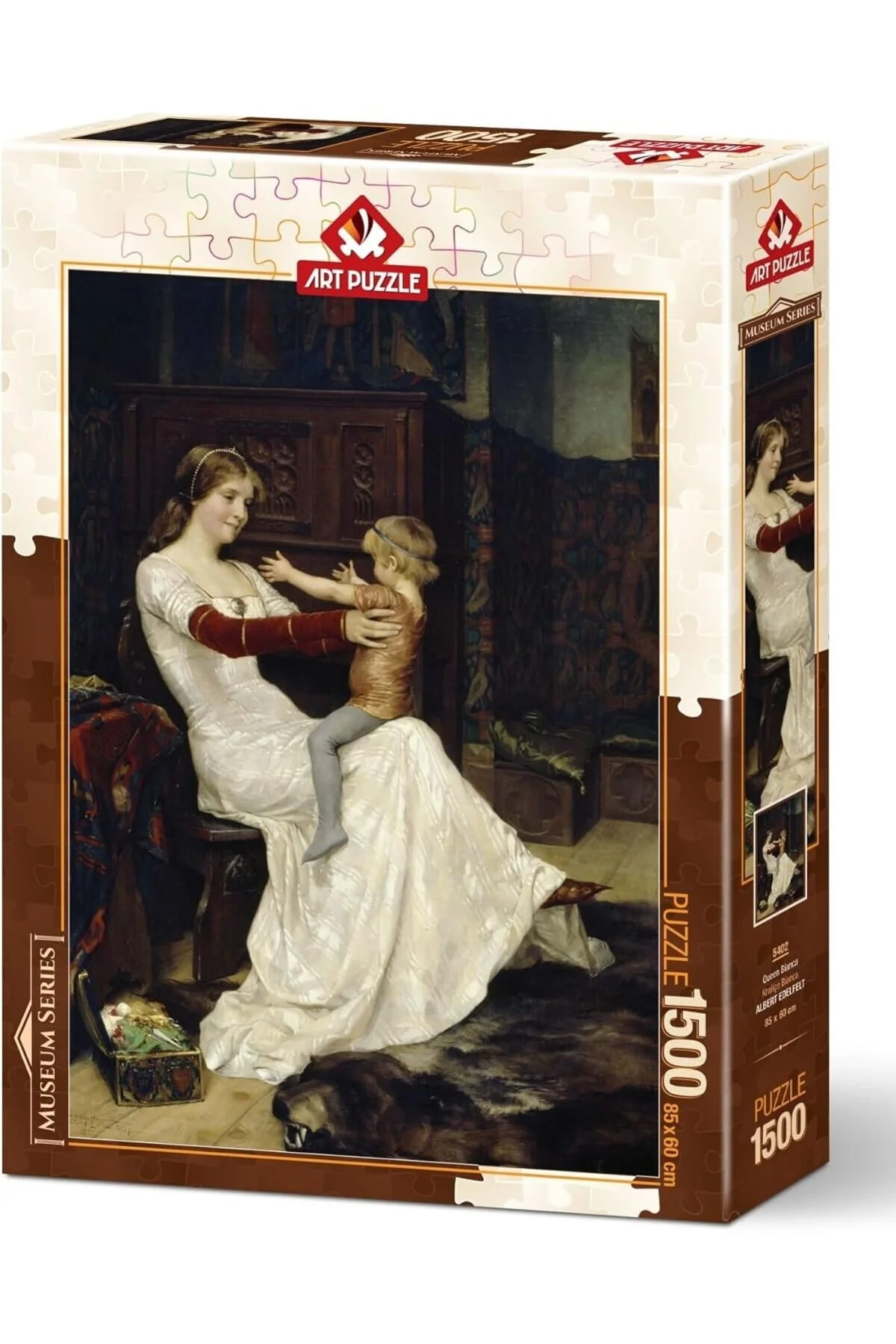 لگو پازل موزه ملکه BIANCA 1500 قطعه اورجینال ارت Art Puzzle