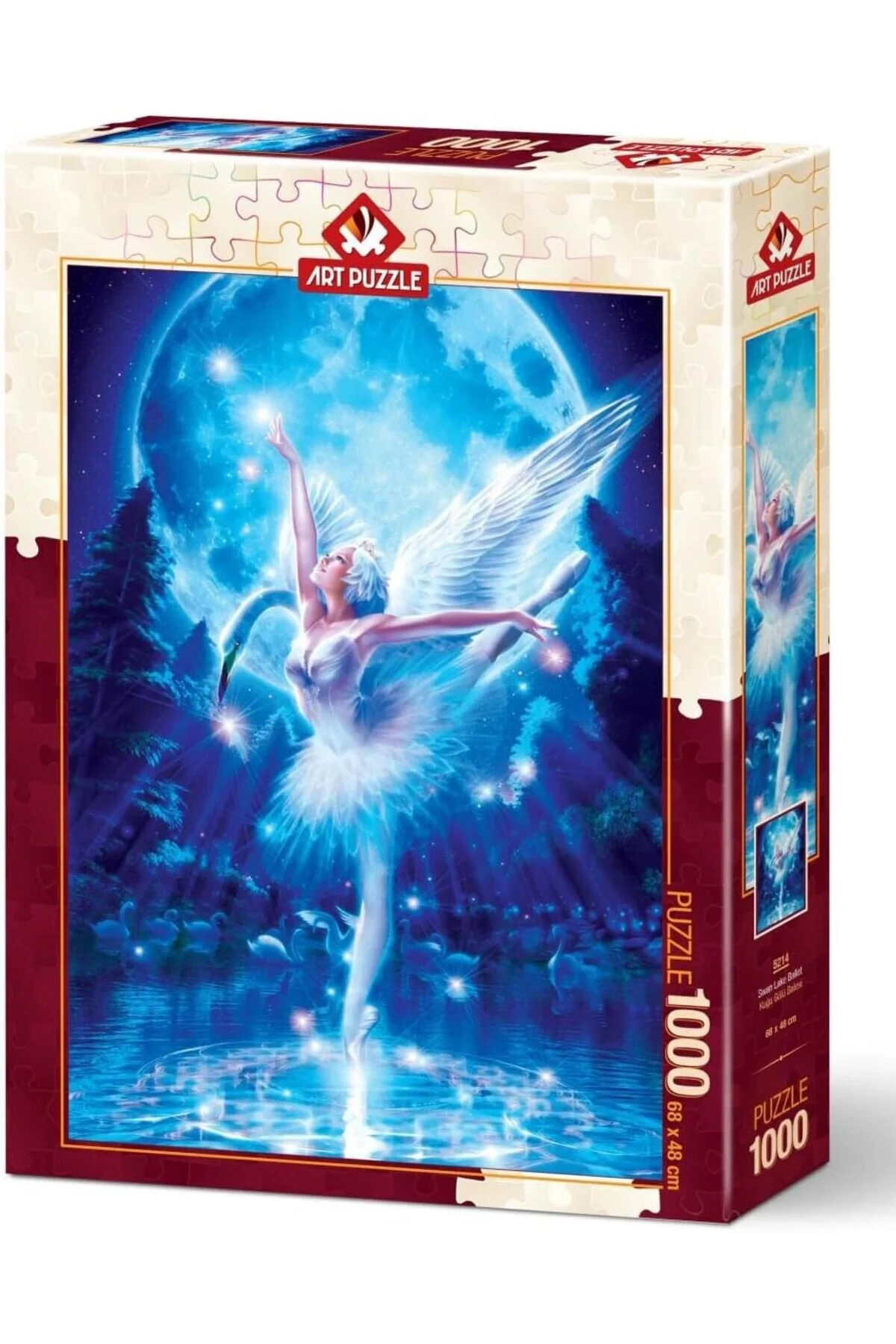 لگو پازل باله دریاچه قو 1000 اورجینال ارت Art Puzzle