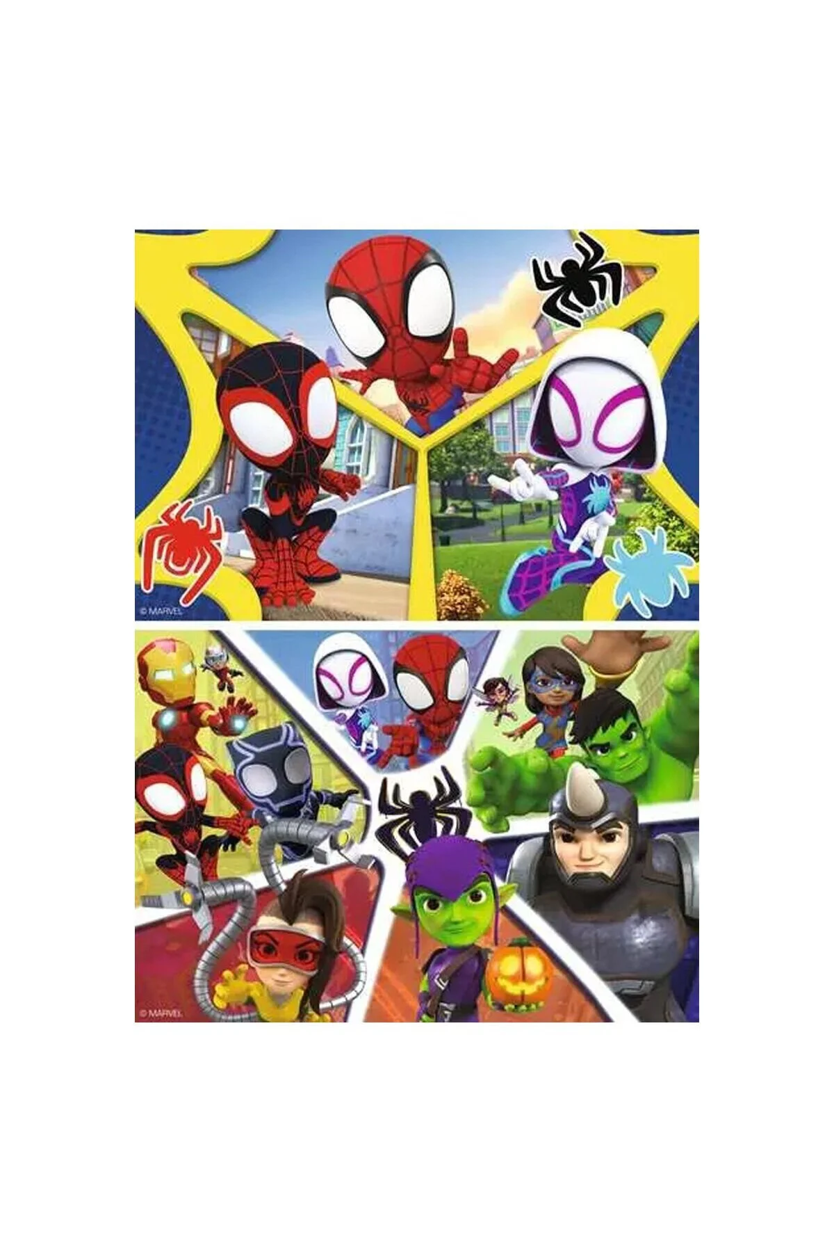 پازل 57290 SPIDEY AND AMAZING FRIENDS 2X24 PIECE RAVENSBURGER PUZZE RAVENSBURGER