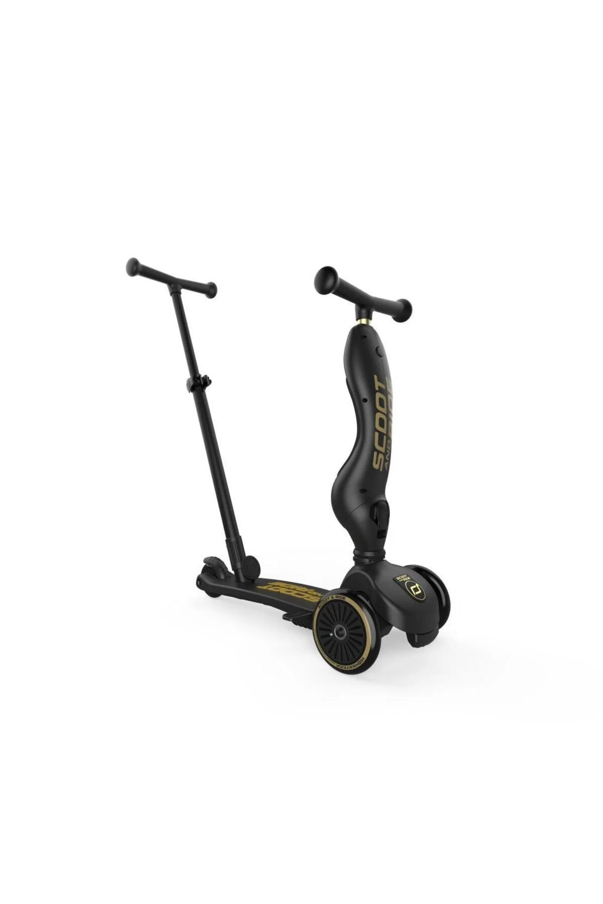 اسکوتر کودکان PUSH AND GO CHILD WITH PARENTAL CONTROL BLACK & GOLD LIMITED EDITION 240527 00089 از ترکیه SCOOT AND RIDE