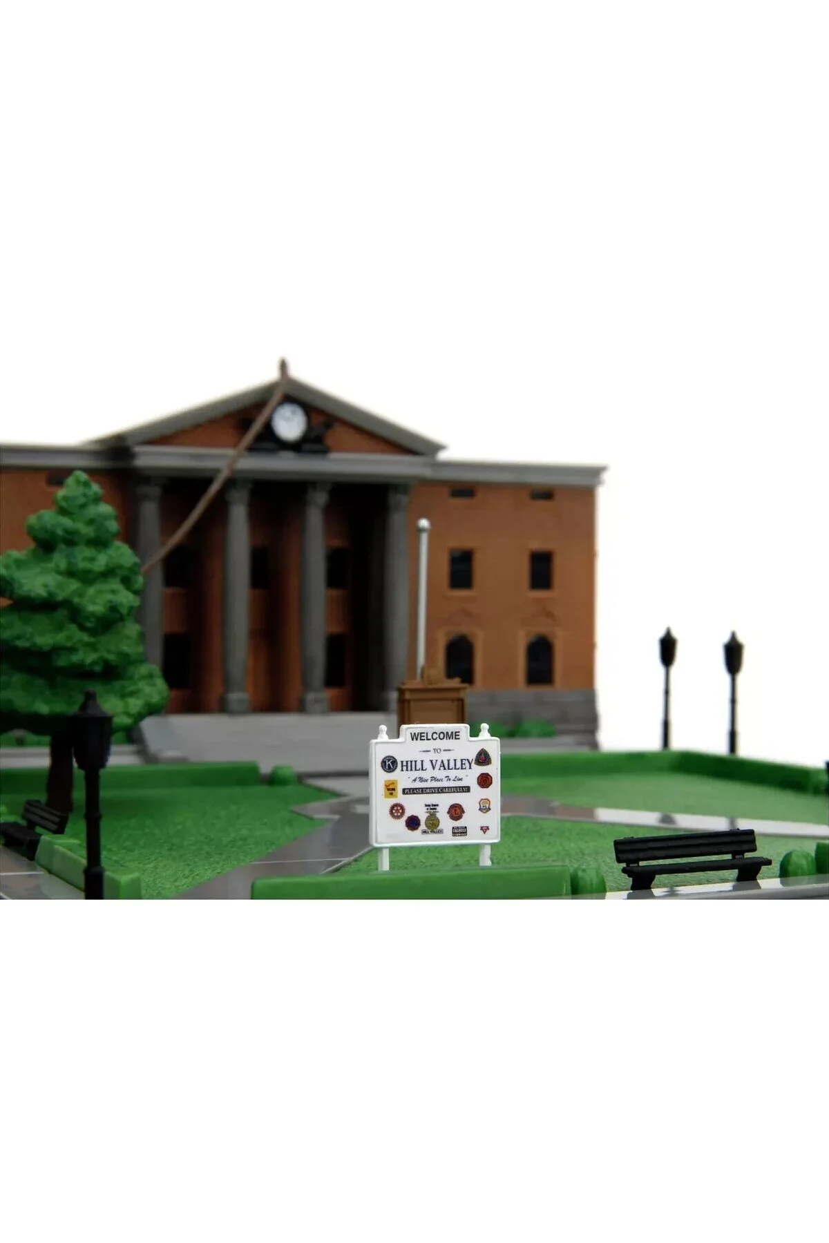 مدل خودرو 253253020 بازگشت به برج ساعت آینده NANO SCENE DIORAMA MODELING Jada