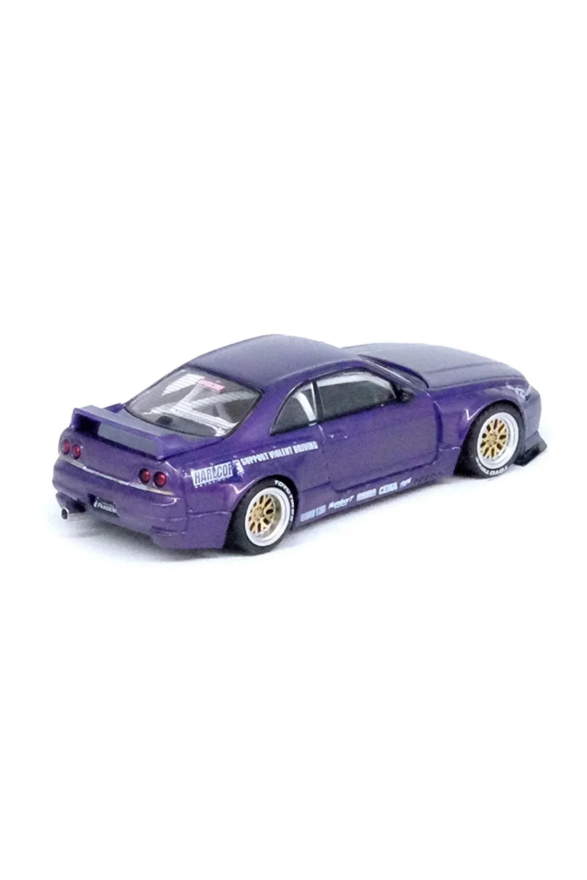 اسباب بازی های آموزشی NESSIWORLD INNO 1 64 NISSAN SKYLINE GT R R33 PANDEM ROCKET BUNNY PURPLE NW NessiWorld