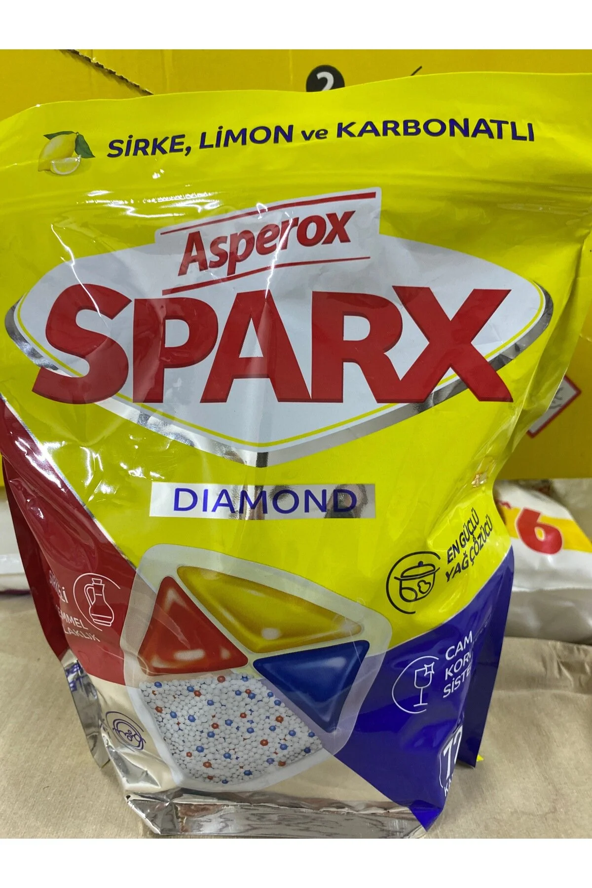 قرص و پودر ماشین ظرفشویی SPARX 72 ASPEROX