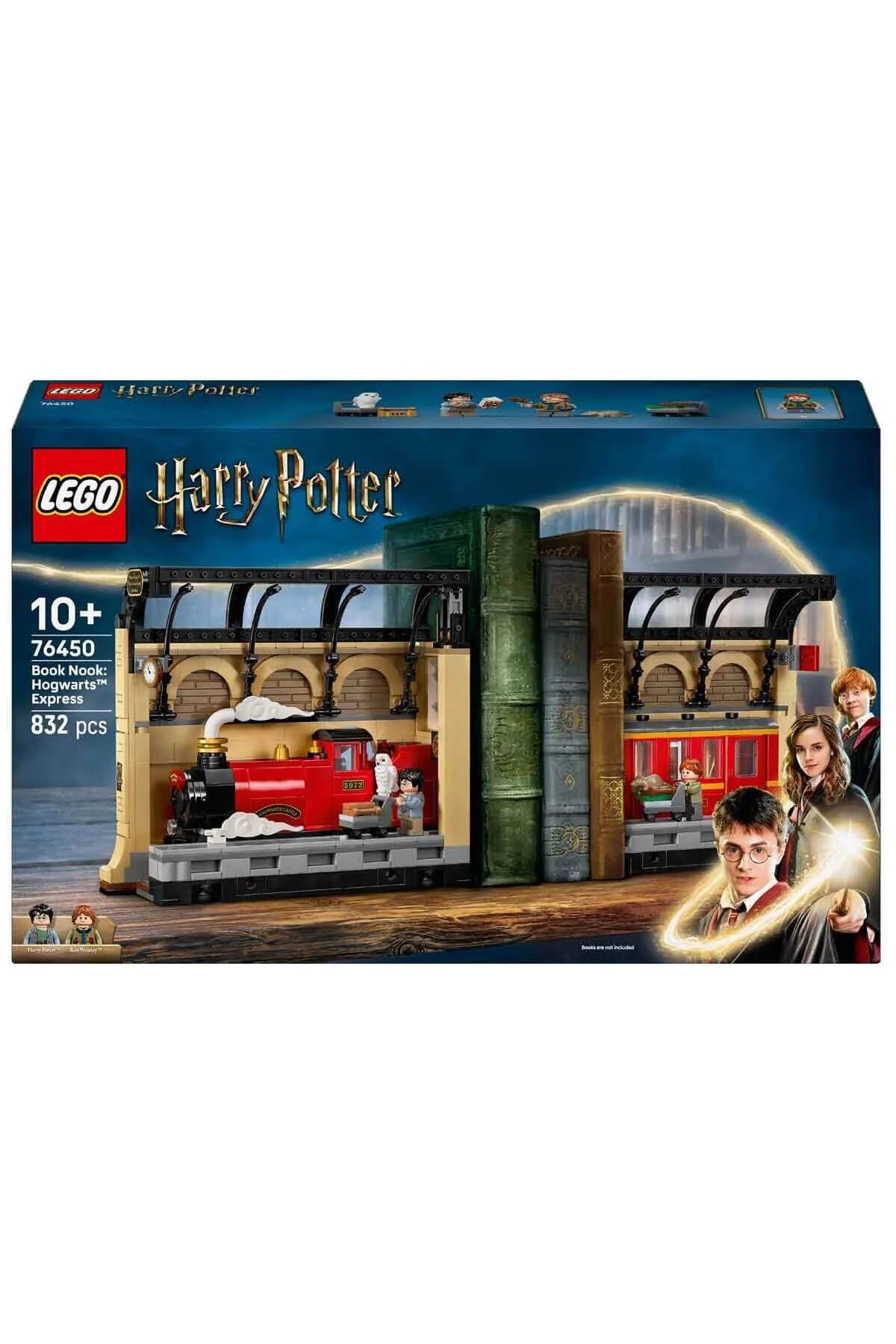 لگو و اسباب بازی های ساخت محور دخترانه پسرانه بچگانه دکوراسیون کتابخانه: HOGWARTS EXPRESS 76450 زخم برای کودکان 10 سال بالاتر LEGO