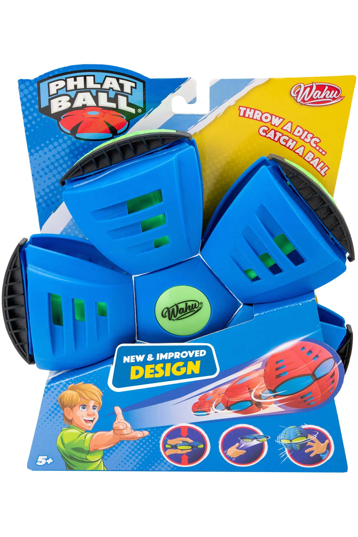 اسکوتر کودکان آبی طراحی جدید فریزبی توپ گردان Phlat Ball
