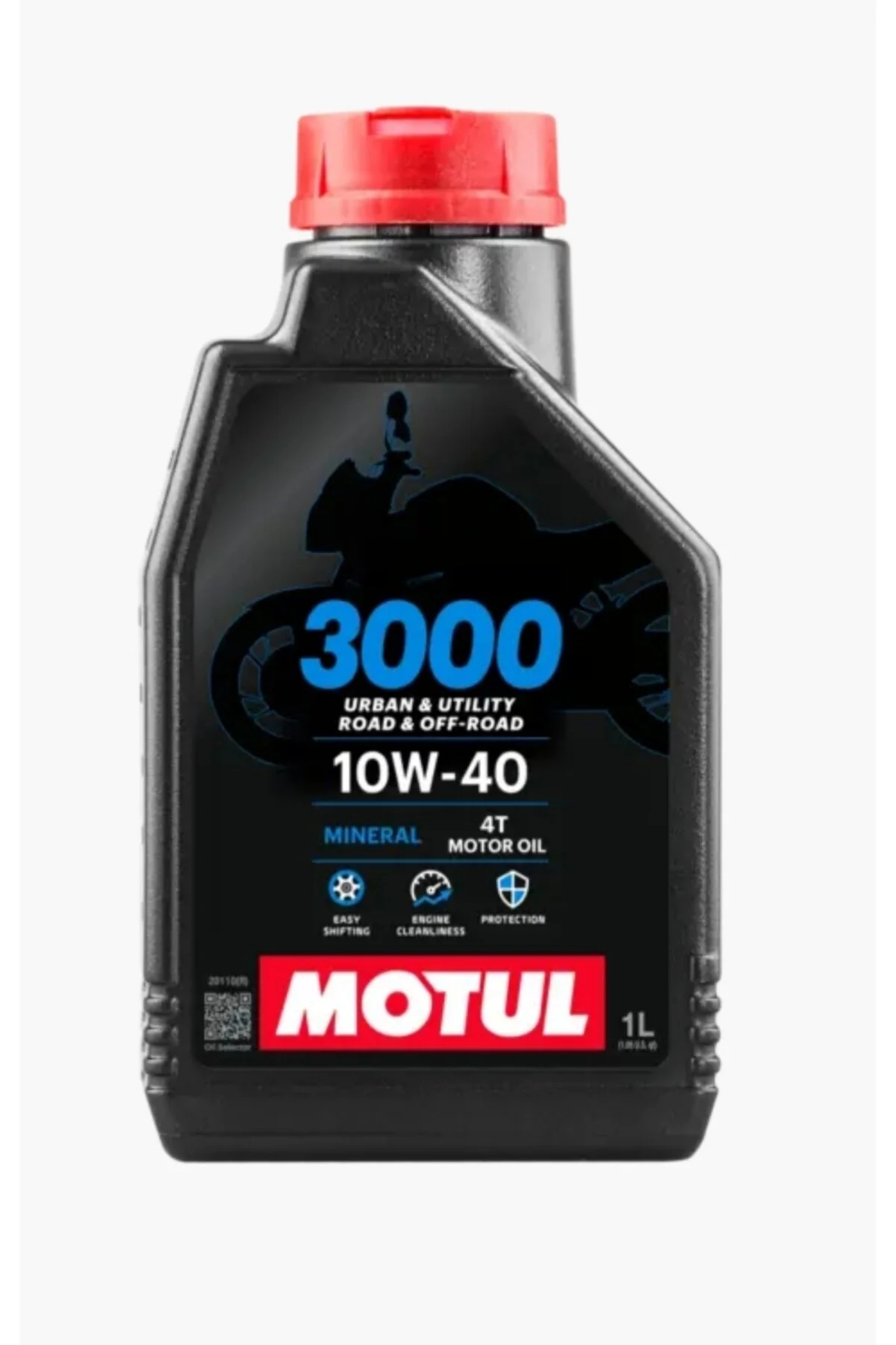 روغن و مکمل موتور 3000 10W40 4T سیکلت 1 لیتر تولید 11 2024 موتول Motul
