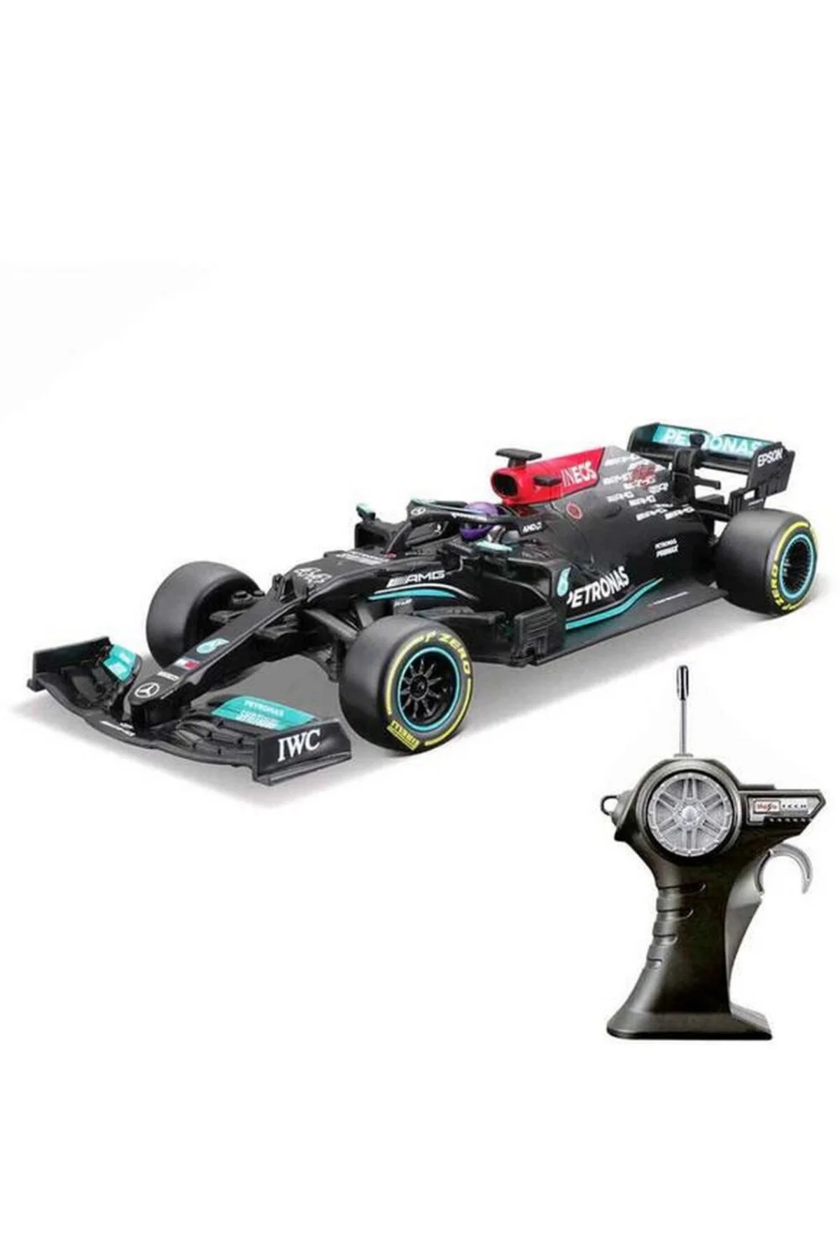 مدل خودرو MAISTO 1:24 کنترل از راه دور MERCEDES AMG PETRONAS F1 W12 E اورجینال NW NessiWorld