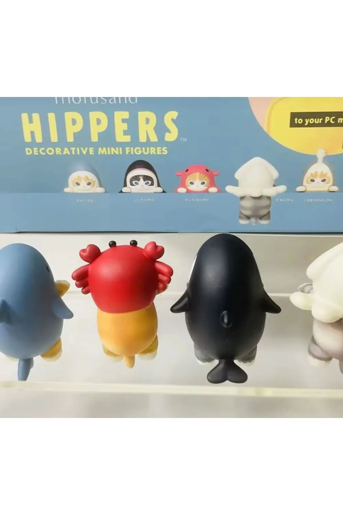 چارم MOFUSAND HIPPERS MINI CAT CHARM FIGURE 1 PIECE seyuse