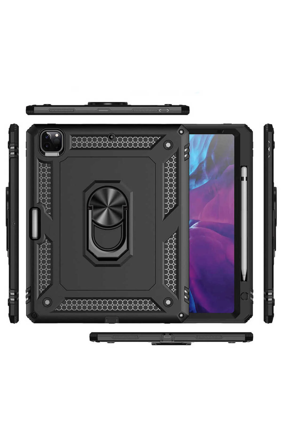 کاور تبلت IPAD PRO 12.9 نسل چهارم سازگار با VEGA COVER BLUE Tılsım Tekno