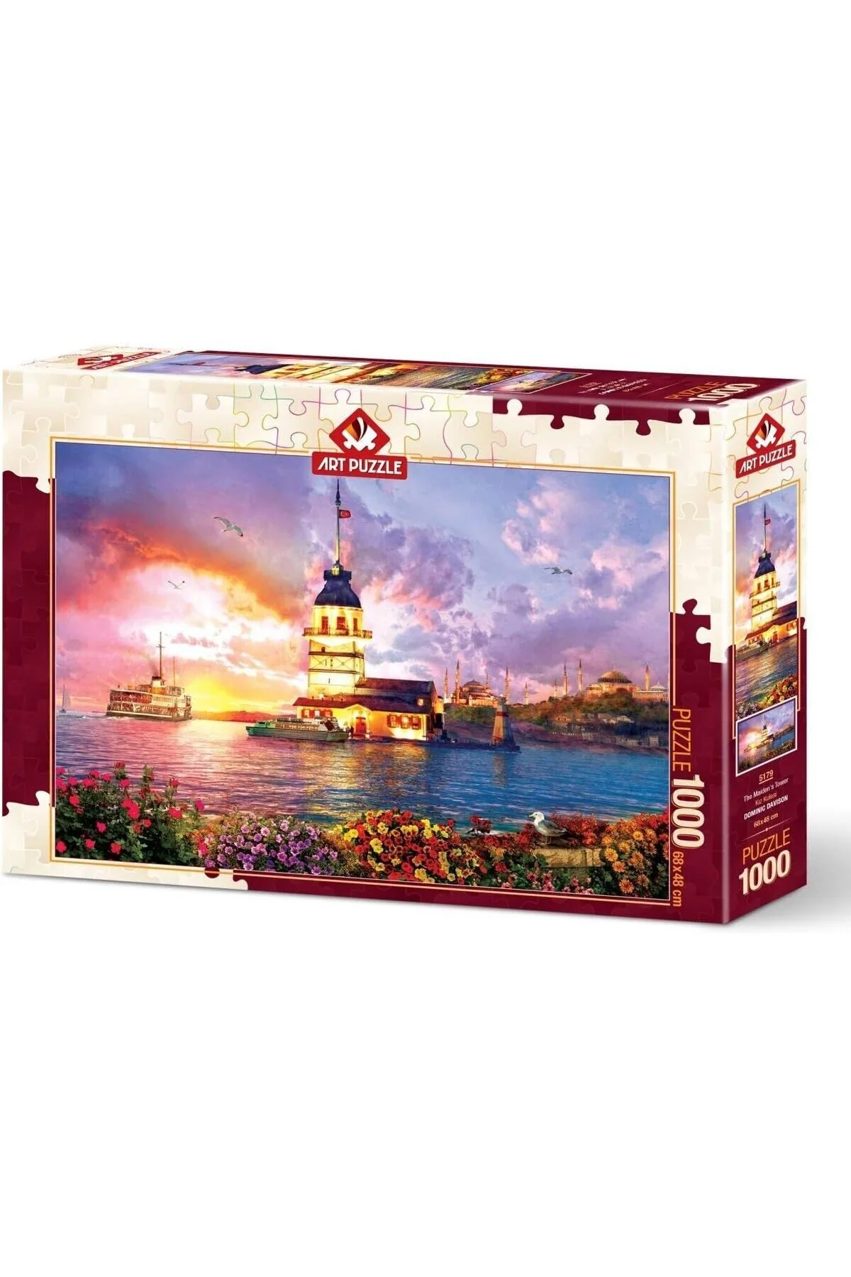 لگو برج دوشیزه 1000 قطعه پازل اورجینال ارت Art Puzzle