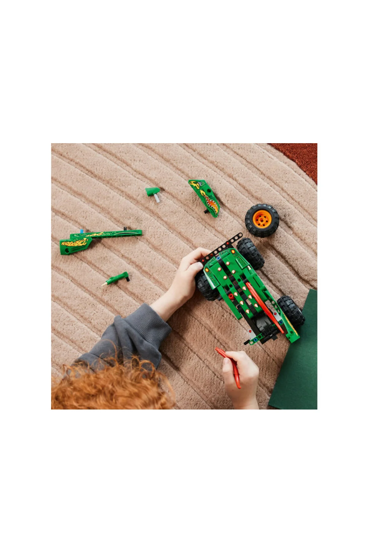 اسباب بازی های آموزشی TECHNIC MONSTER JAM™ DRAGON™ 42149 اورجینال LEGO