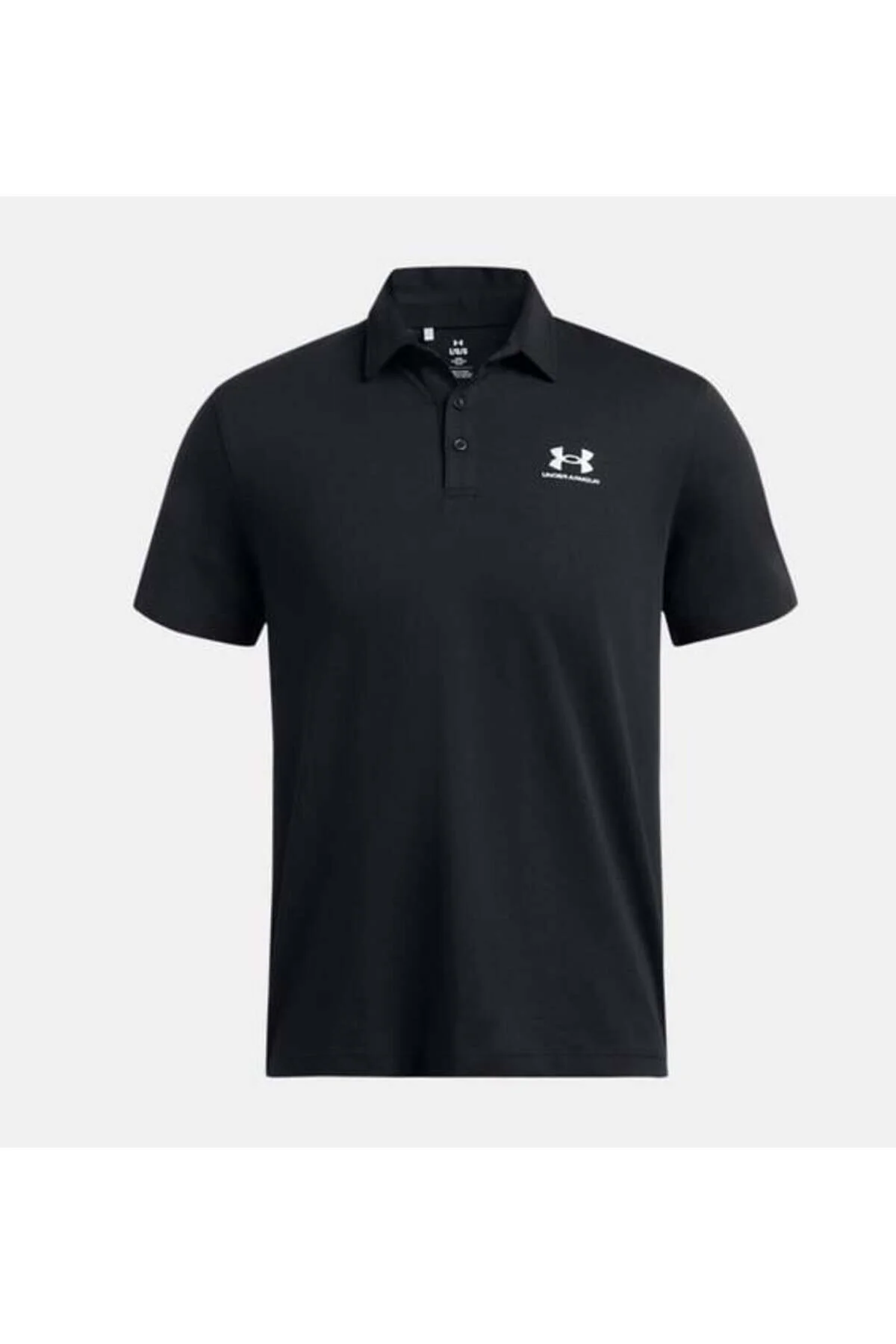 تی شرت یقه پولو مردانه آیکون 001 مشکی آندر آرمور Under Armour