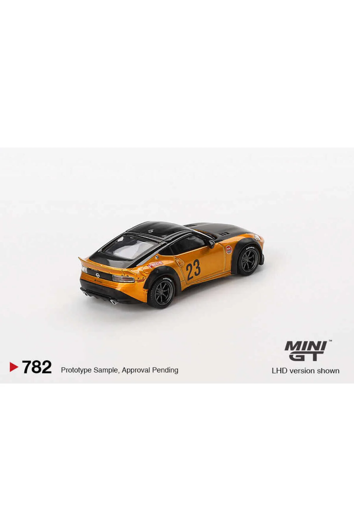 ماشین اسباب بازی 1 64 782 NISSAN Z LB NATION GOLD mini gt