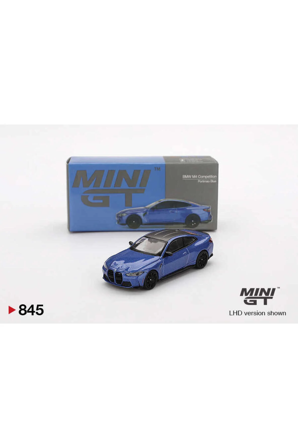 ماشین اسباب بازی 1 64 BMW M4 COMPETITION G82 پورتیمائو آبی mini gt