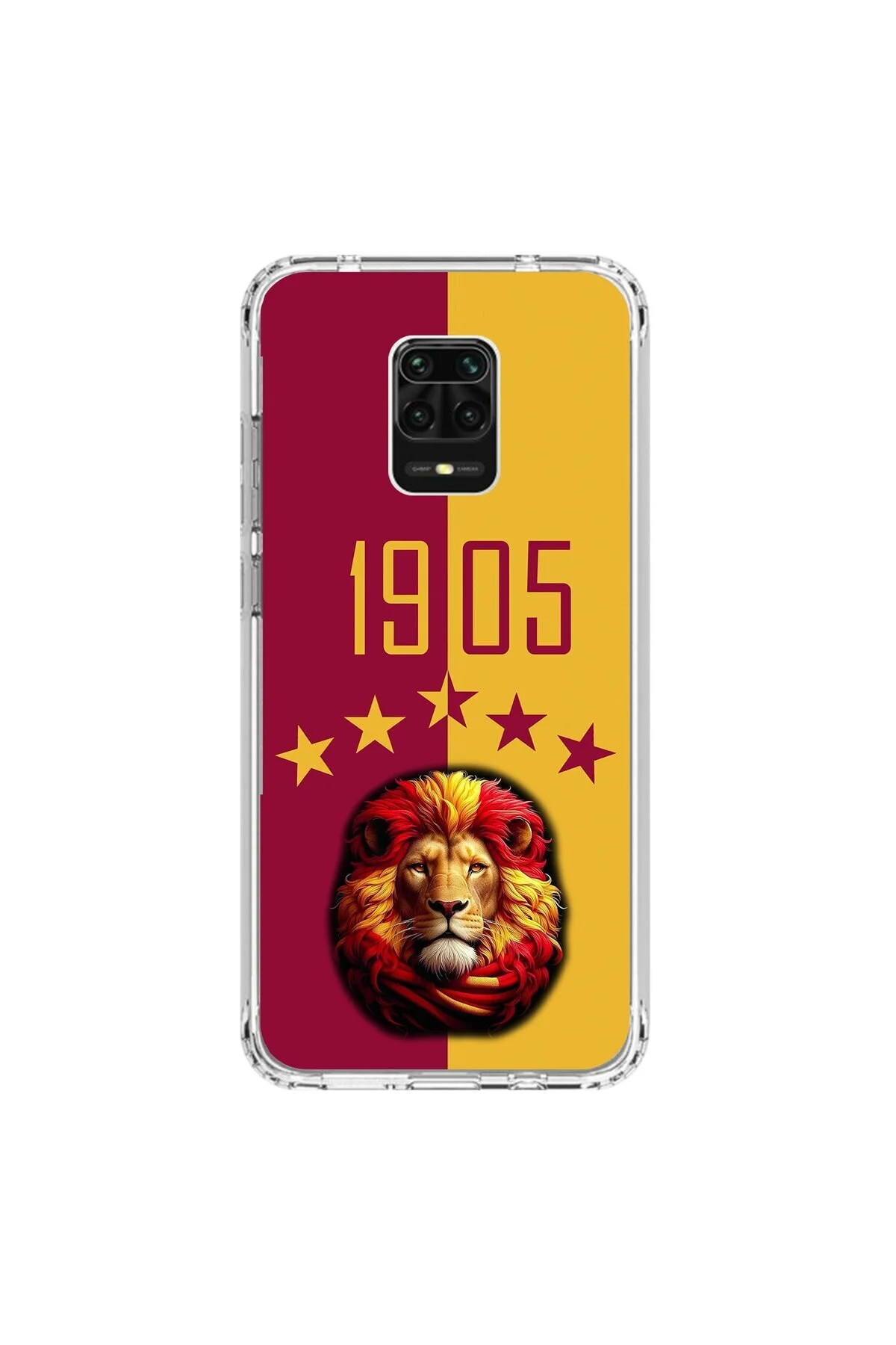 کاور و قاب شفاف سازگار ردمی نوت 9 پرو شیائومی با طراحی LION Dali Design