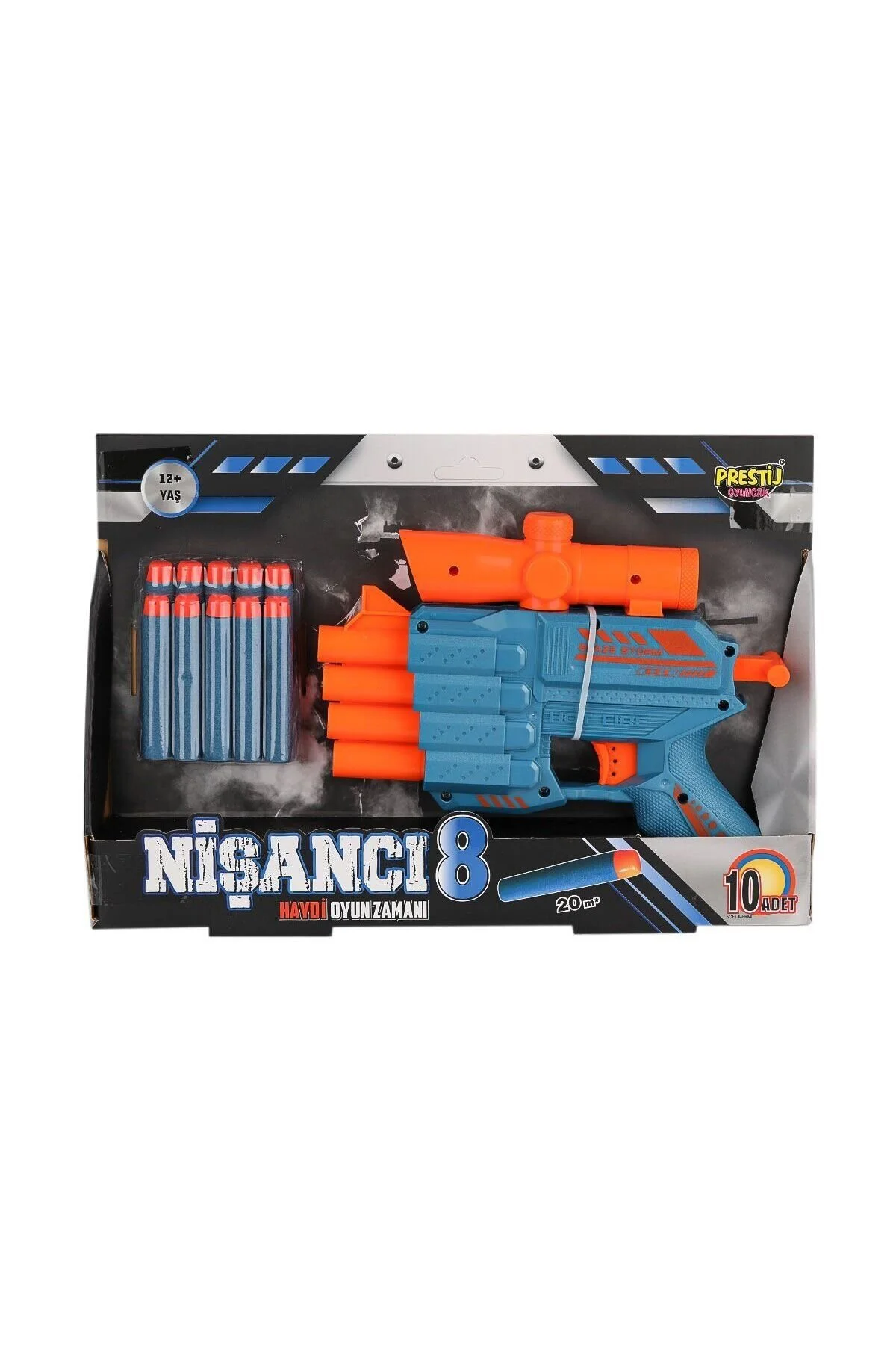 اسباب بازی های فیگور دیگر آموزش آموزشی FAB 5757 4 BLADED DART SHOOTER GUN PRESTIGE TOY GIRLS BOYS KIDS GAME NEWBRENDHOME