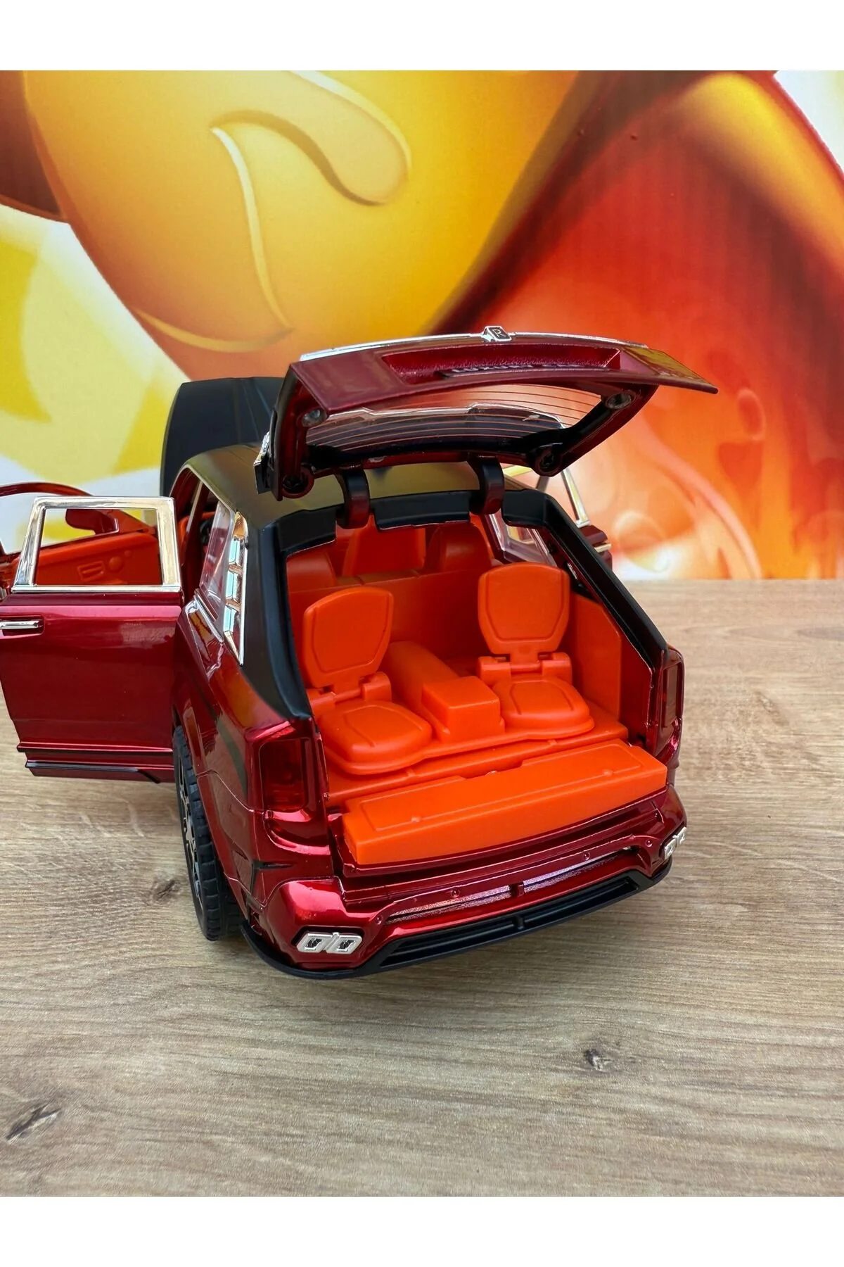 مدل خودرو چکی ترک نور و صدا رولز ROLS ROYCE BUGGAGE KAPUT scntoys