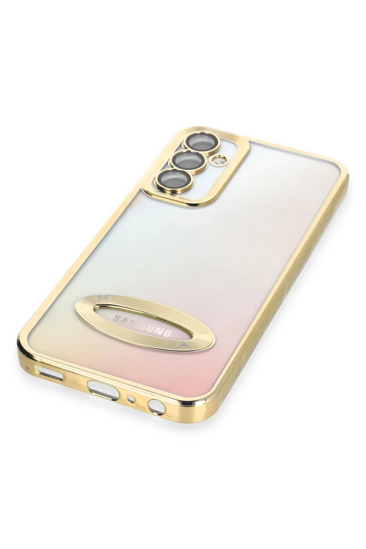 کاور و قاب SAMSUNG GALAXY A14 4G CASE SLOT SILICONE GOLD VB3521 CepteToptan