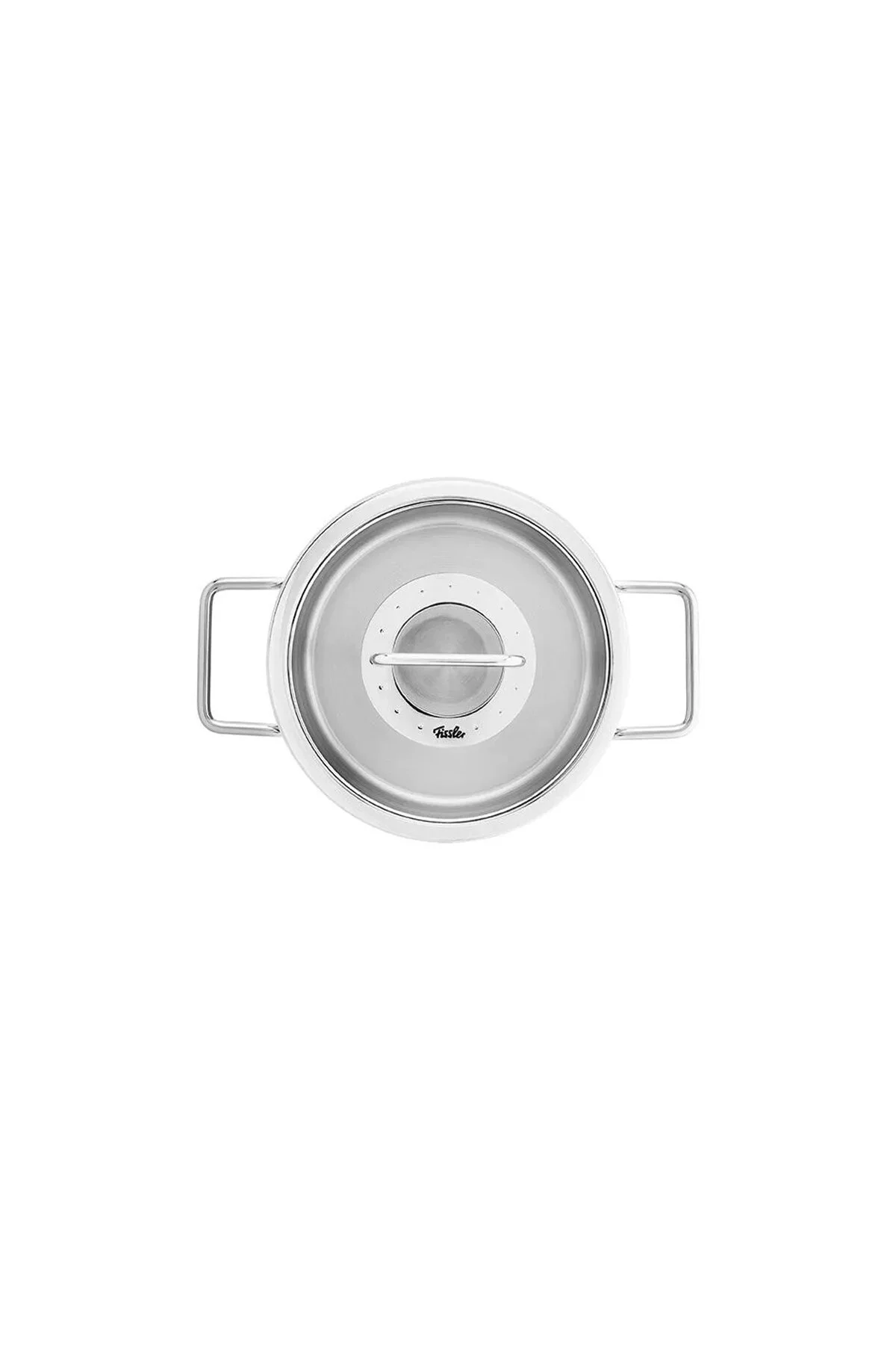 قابلمه عمیق درب شیشه ای کلکسیون خالص 20 سانتی متر Fissler