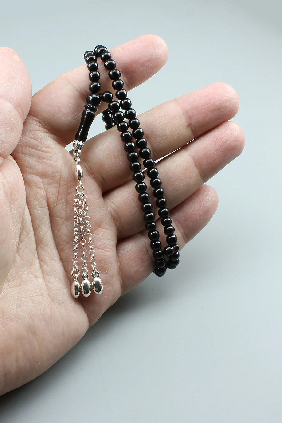 تسبیح اندازه کوچک OLTU 5.5 میلی متر نخل 99 نماز دعا ROSARY isfahantakı