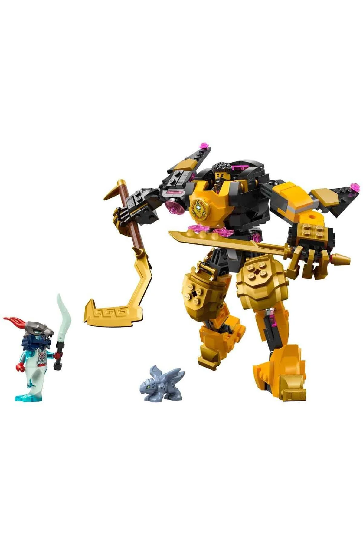لگو و اسباب بازی های ساخت محور دخترانه پسرانه بچگانه ROBOT WAR SPINJITZU ARIN'S 71839 2 MINIFIGURES برای کودکان 7 ساله بالاتر LEGO