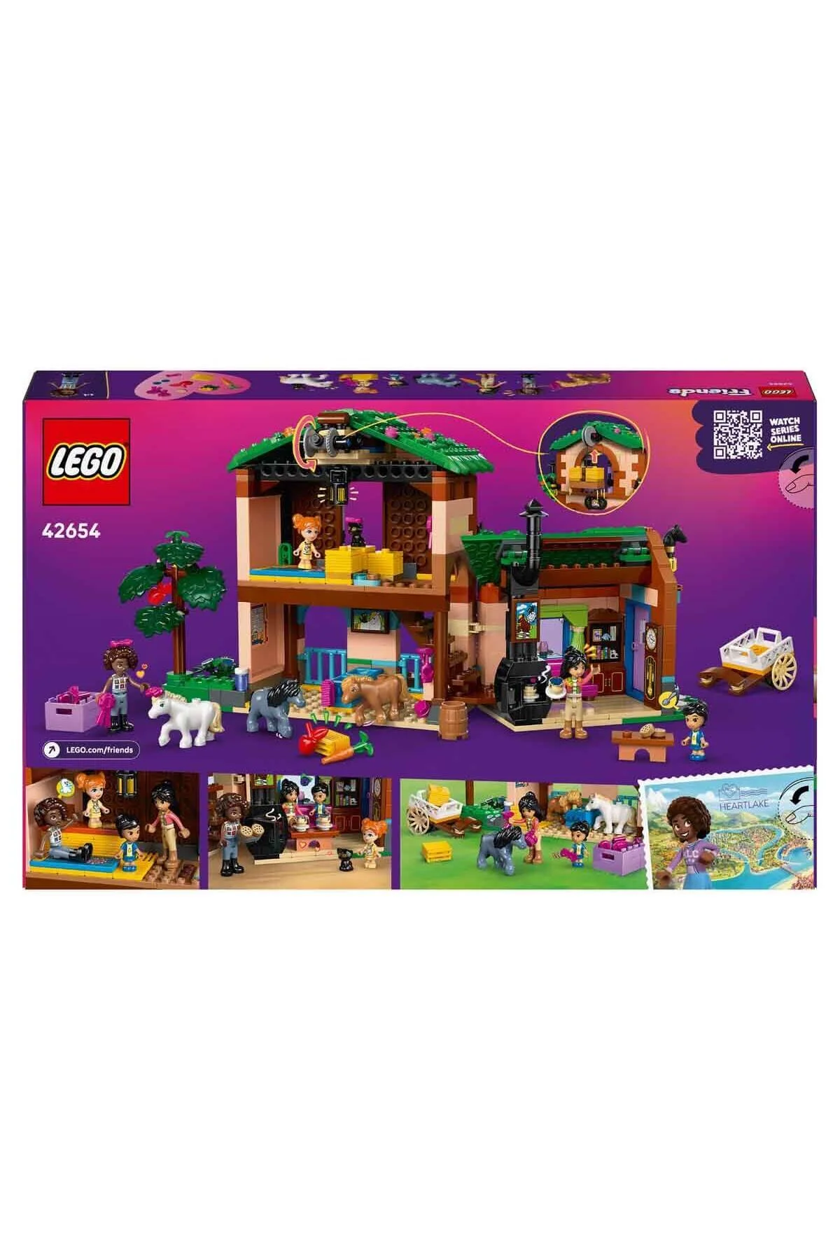 لگو و اسباب بازی های ساخت محور FRIENDS PONY FARM 42654 پایدار خلاق برای کودکان 7 ساله بالاتر LEGO