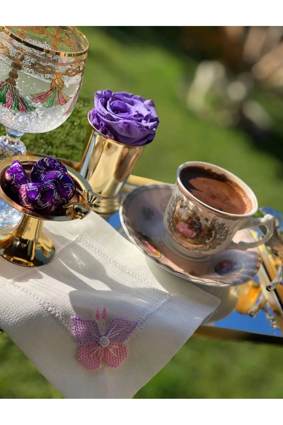 فنجان قهوه ESTERHOMEDECOR برای 6 نفر پرسلن را مشخص کرد کودک hediye