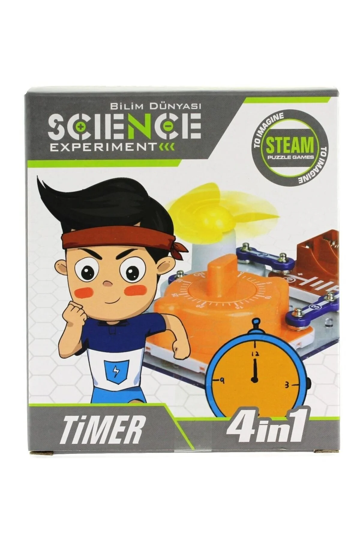 اسباب بازی های فیگور دیگر آموزش آموزشی MY FUN EXPERIMENT SET TIMER 4 IN 1 GIRL BOY KIDS TOY NEWBRENDHOME