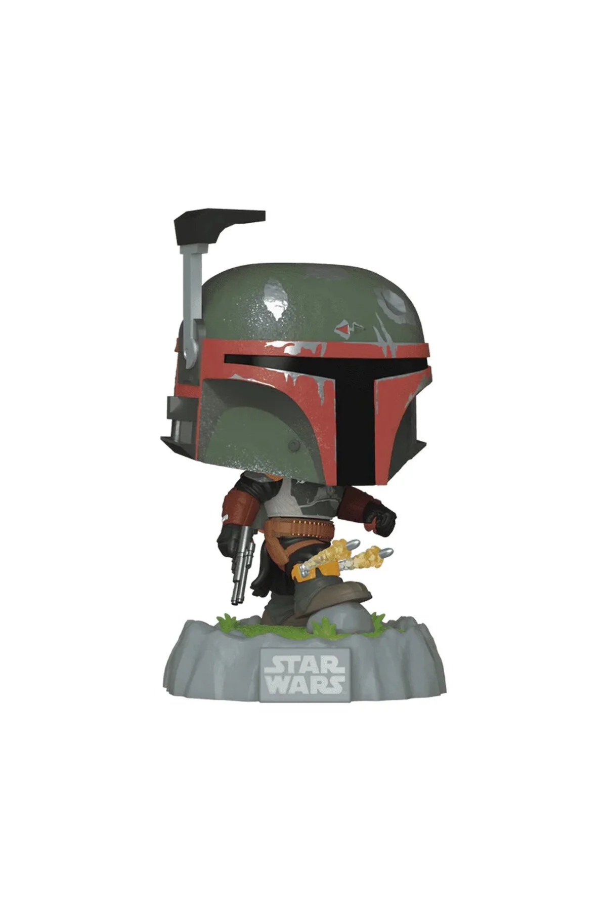 فیگور اسباب بازی دخترانه FUNKO POP BOBA FETT W ROCKETS BOYS' TOYS EDUCATIONAL OMZ